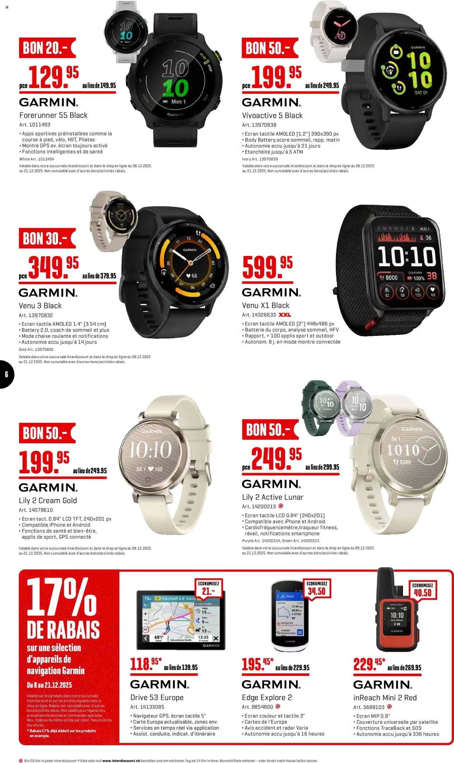 Interdiscount Aktionen Mobile FR (2025-12-08 - 2025-12-21)
