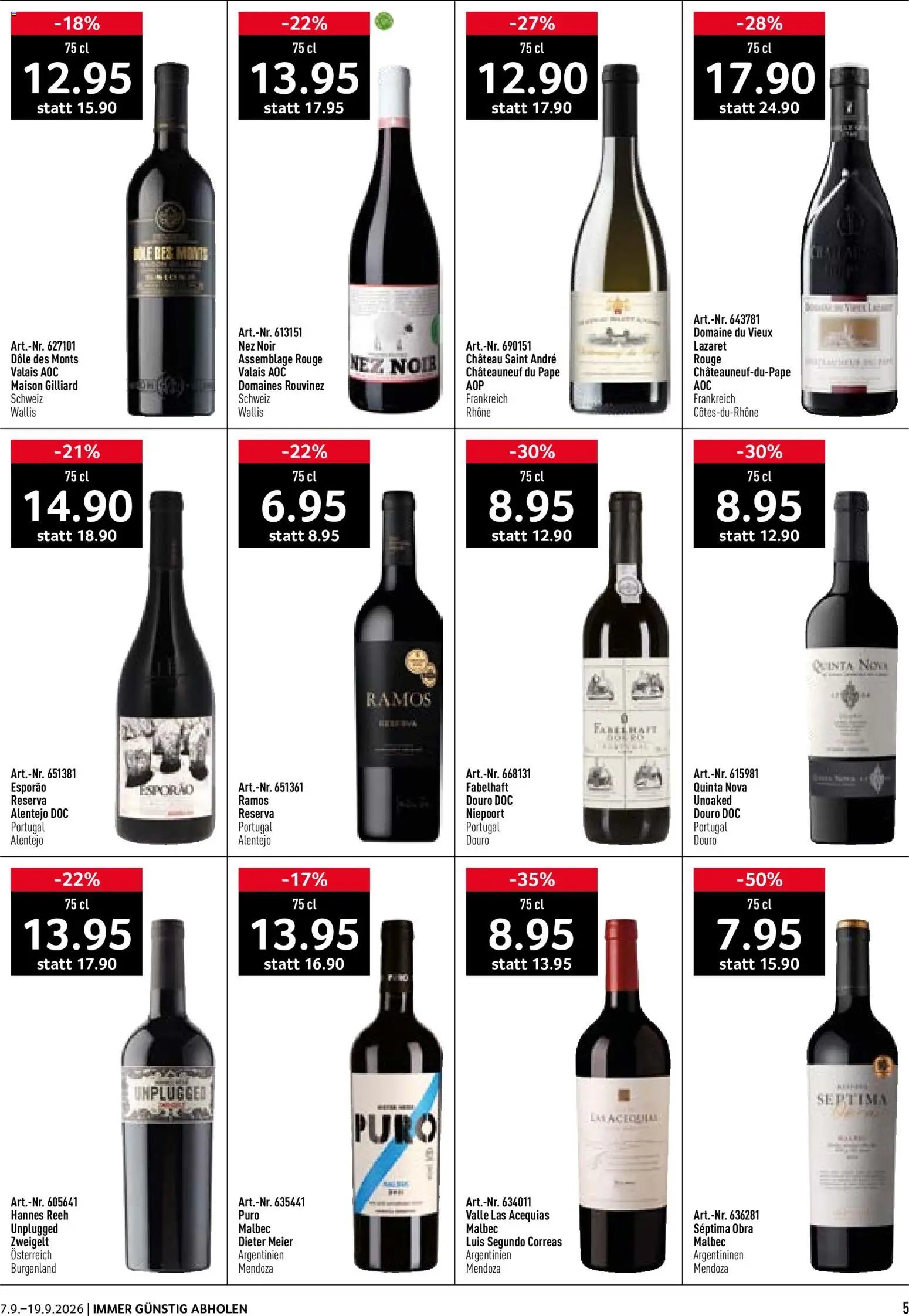Prodega aktionen Weinfestival