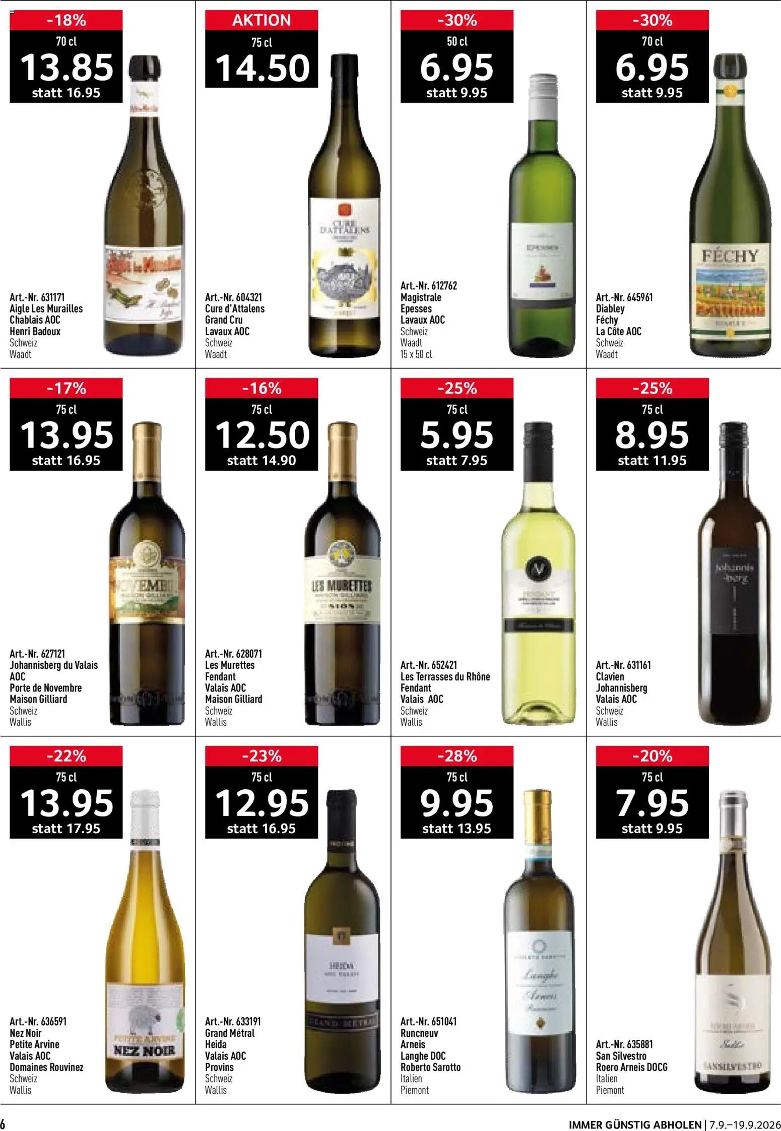 Prodega aktionen Weinfestival