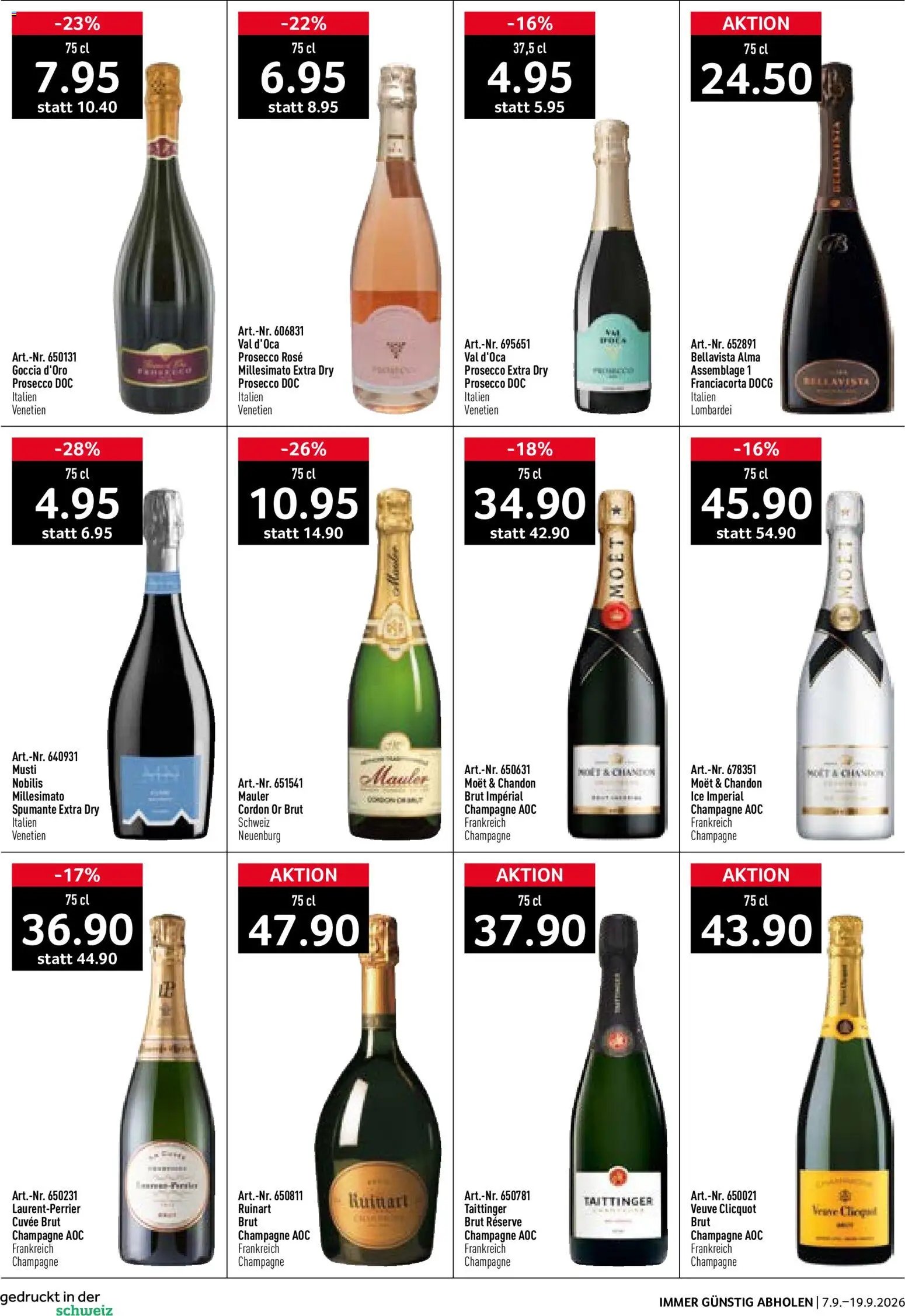 Prodega aktionen Weinfestival