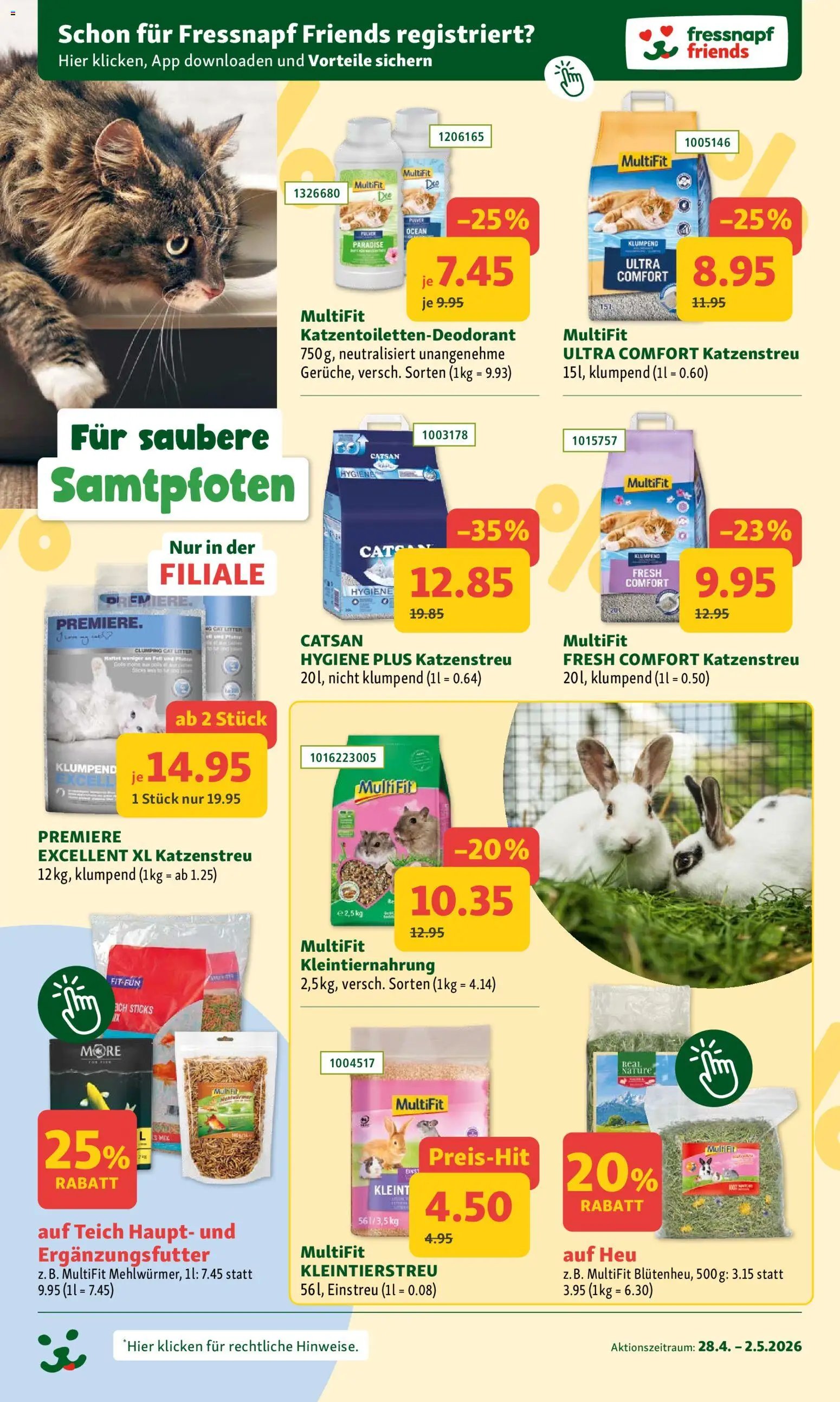 Fressnapf aktionen (2026-04-28 - 2026-05-02) | 6