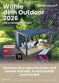 Conforama aktionen Sonnenschirme