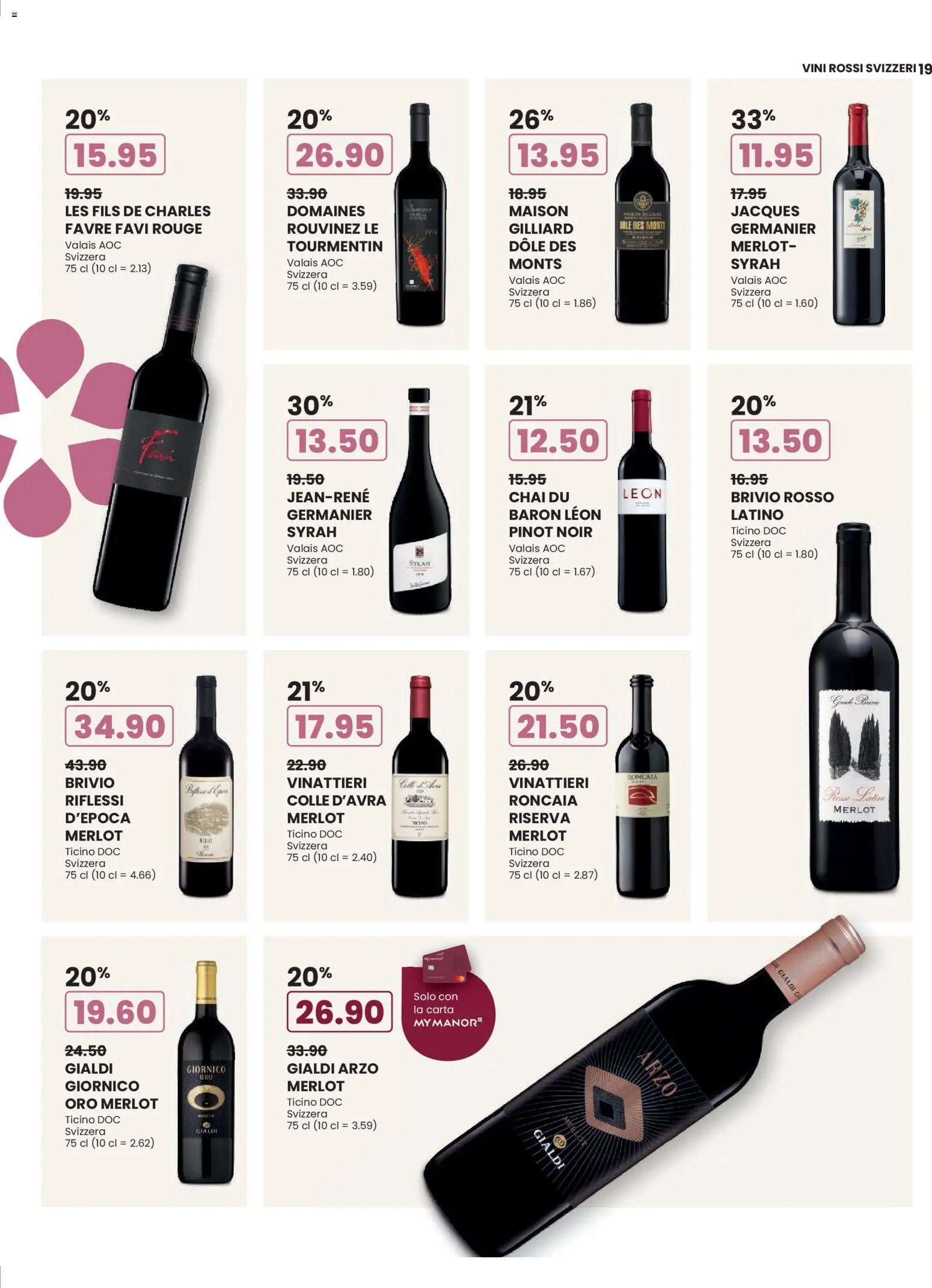 Manor aktionen Wine IT (2026-04-12 - 2026-05-10)