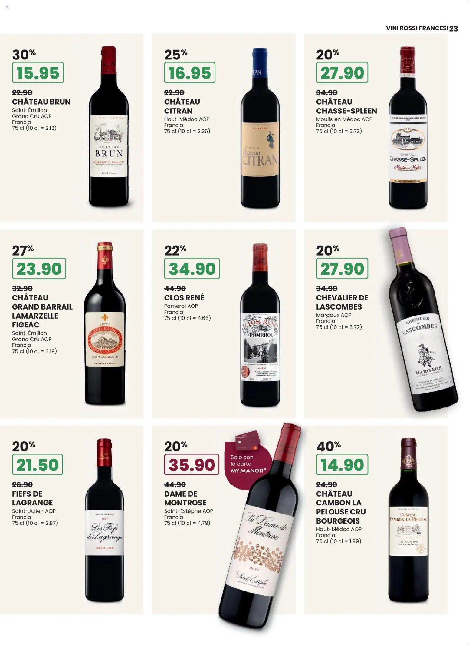 Manor aktionen Wine IT (2026-04-12 - 2026-05-10)