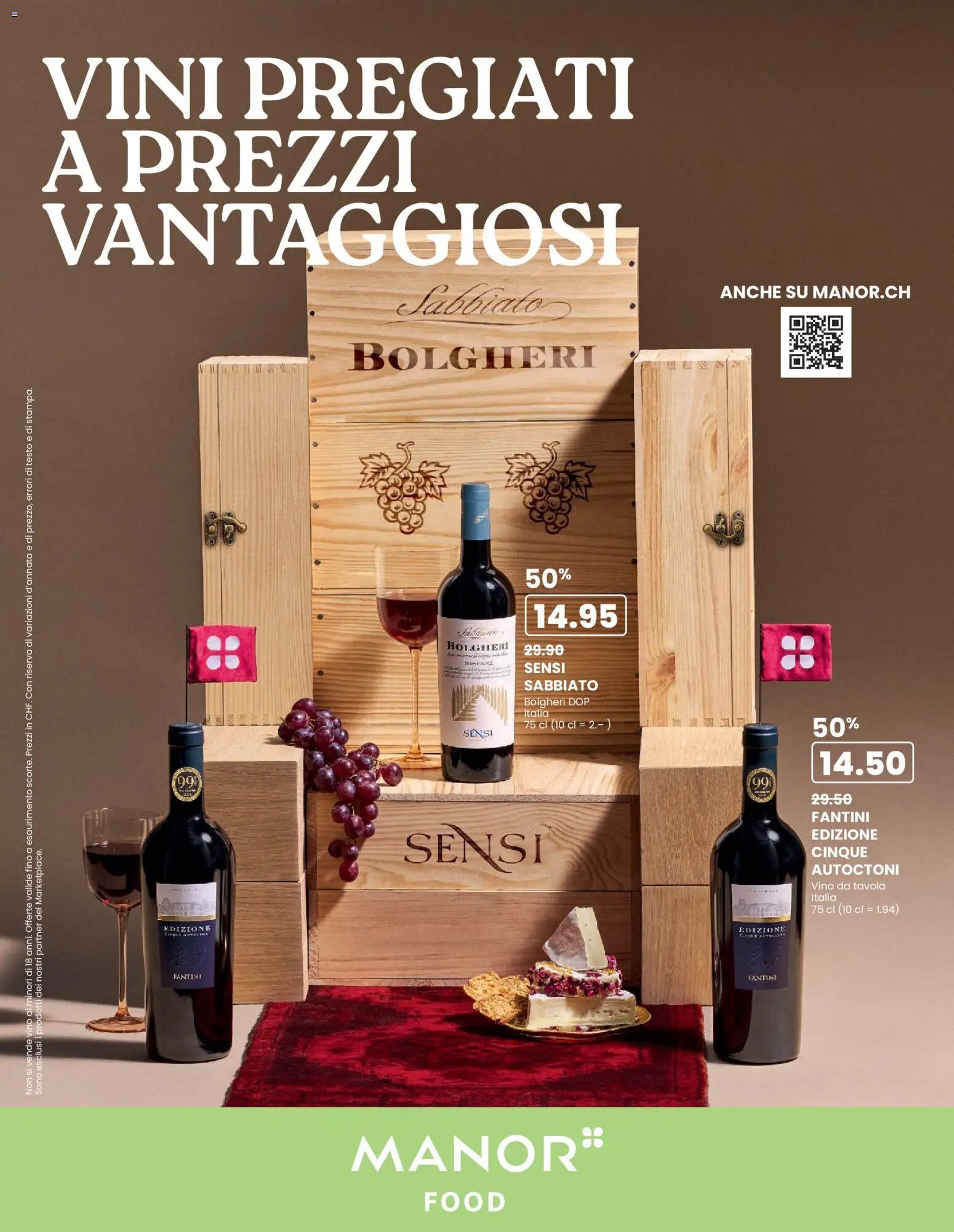 Manor aktionen Wine IT (2026-04-12 - 2026-05-10)