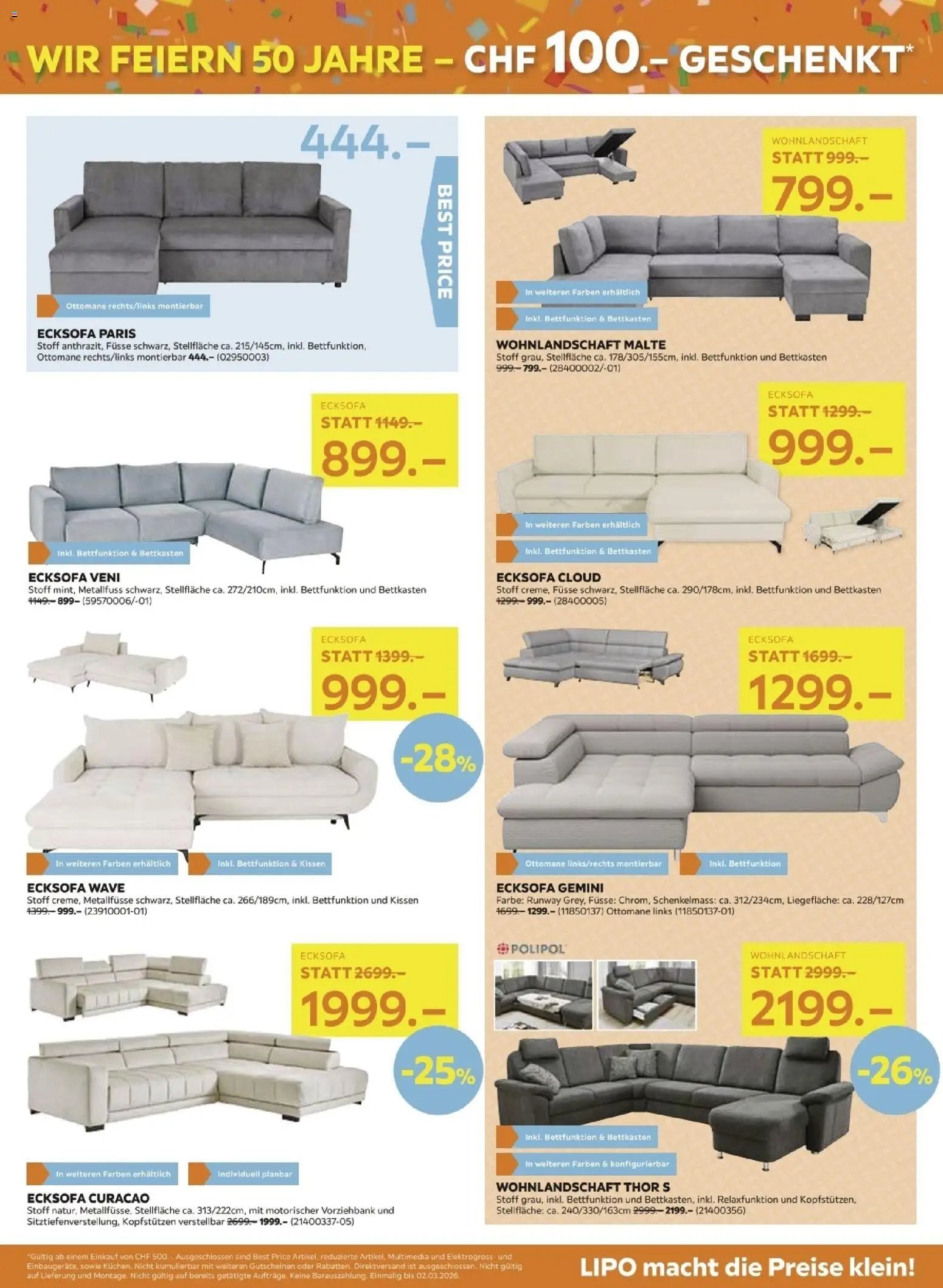 Lipo Aktionen (2026-02-17 - 2026-03-02) | 3