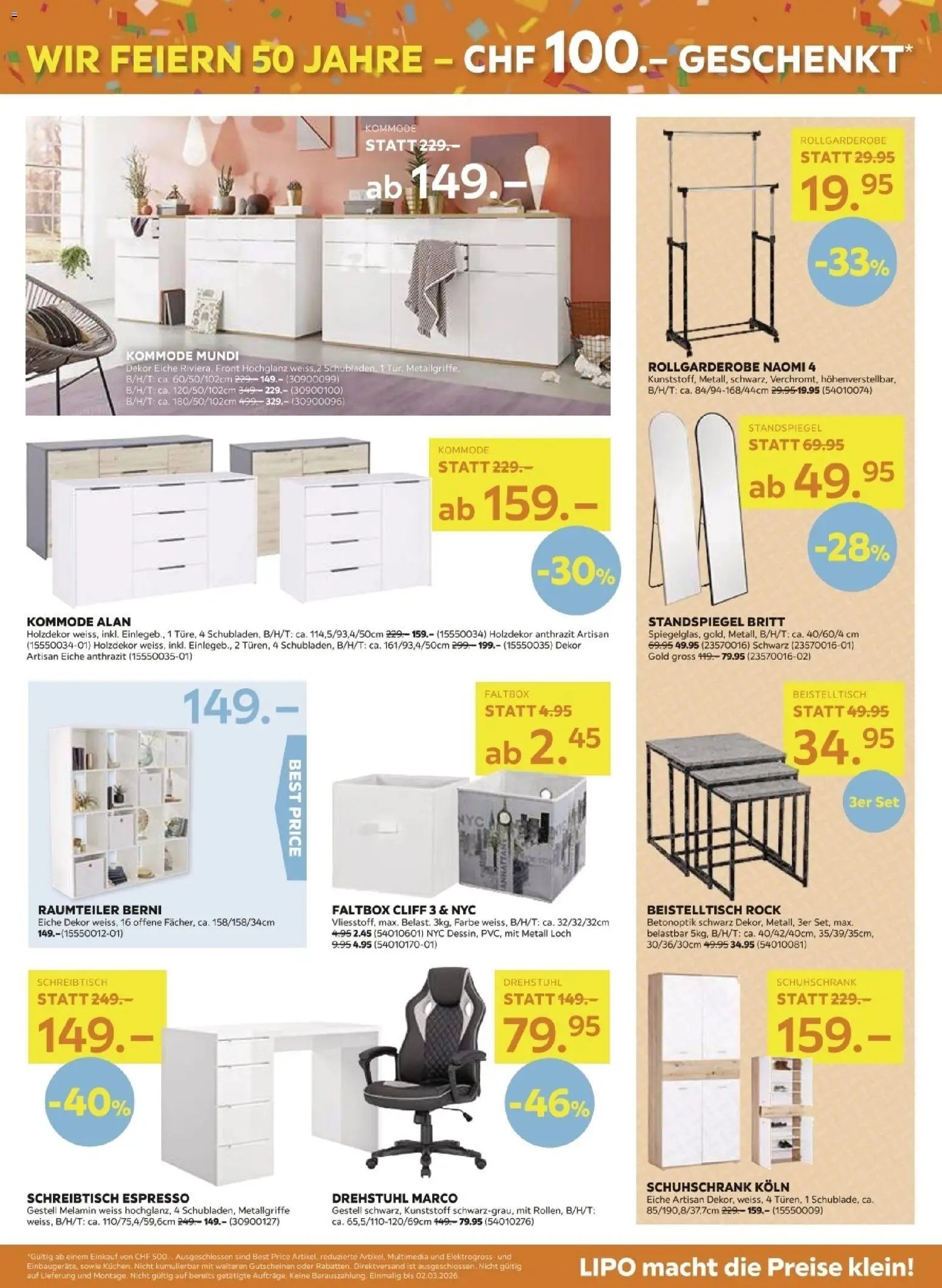 Lipo Aktionen (2026-02-17 - 2026-03-02) | 7