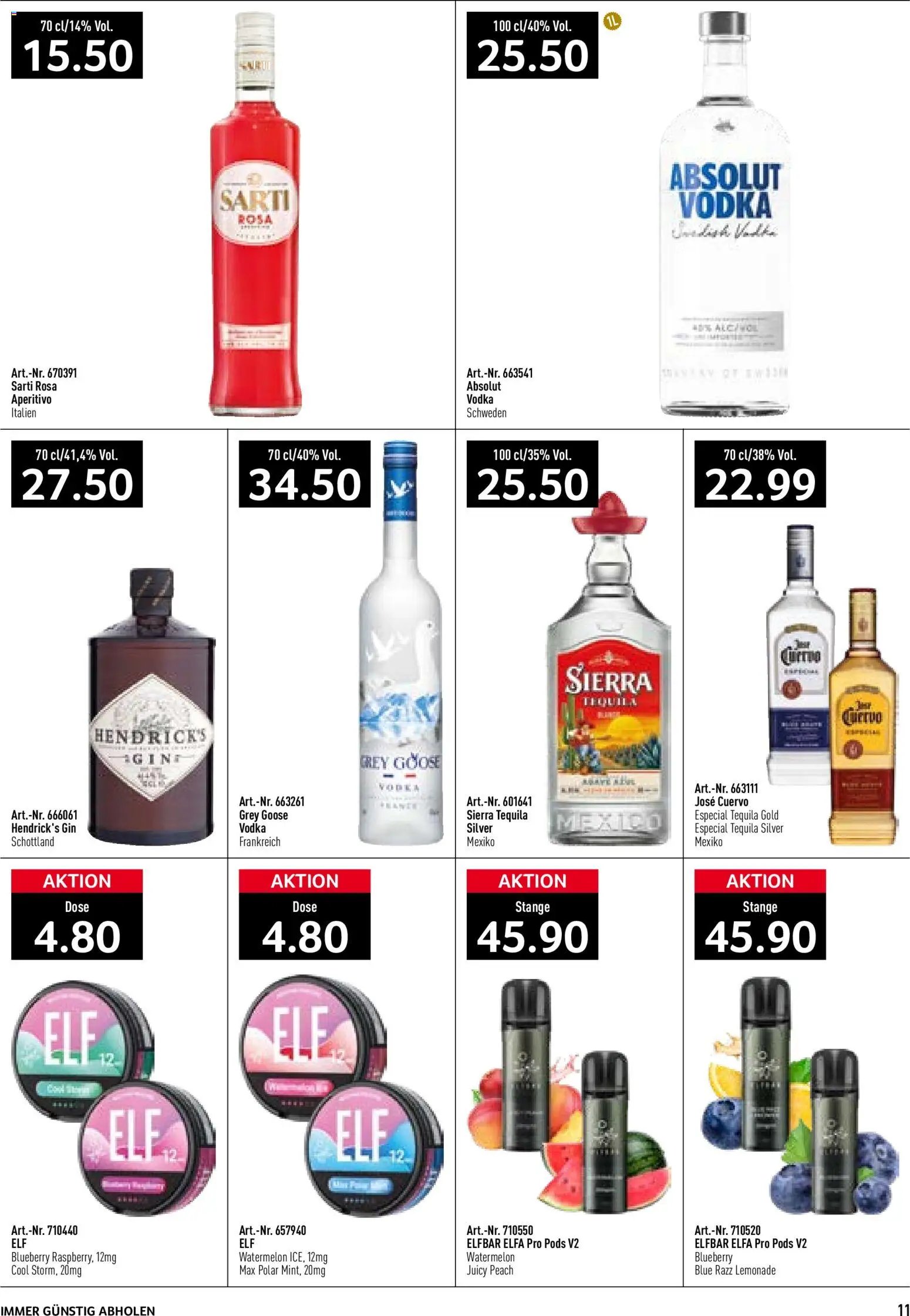 Prodega aktionen Getränkefestival