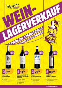 TopCC Aktionen Weinlagerverkauf (2026-01-05 - 2026-01-10)