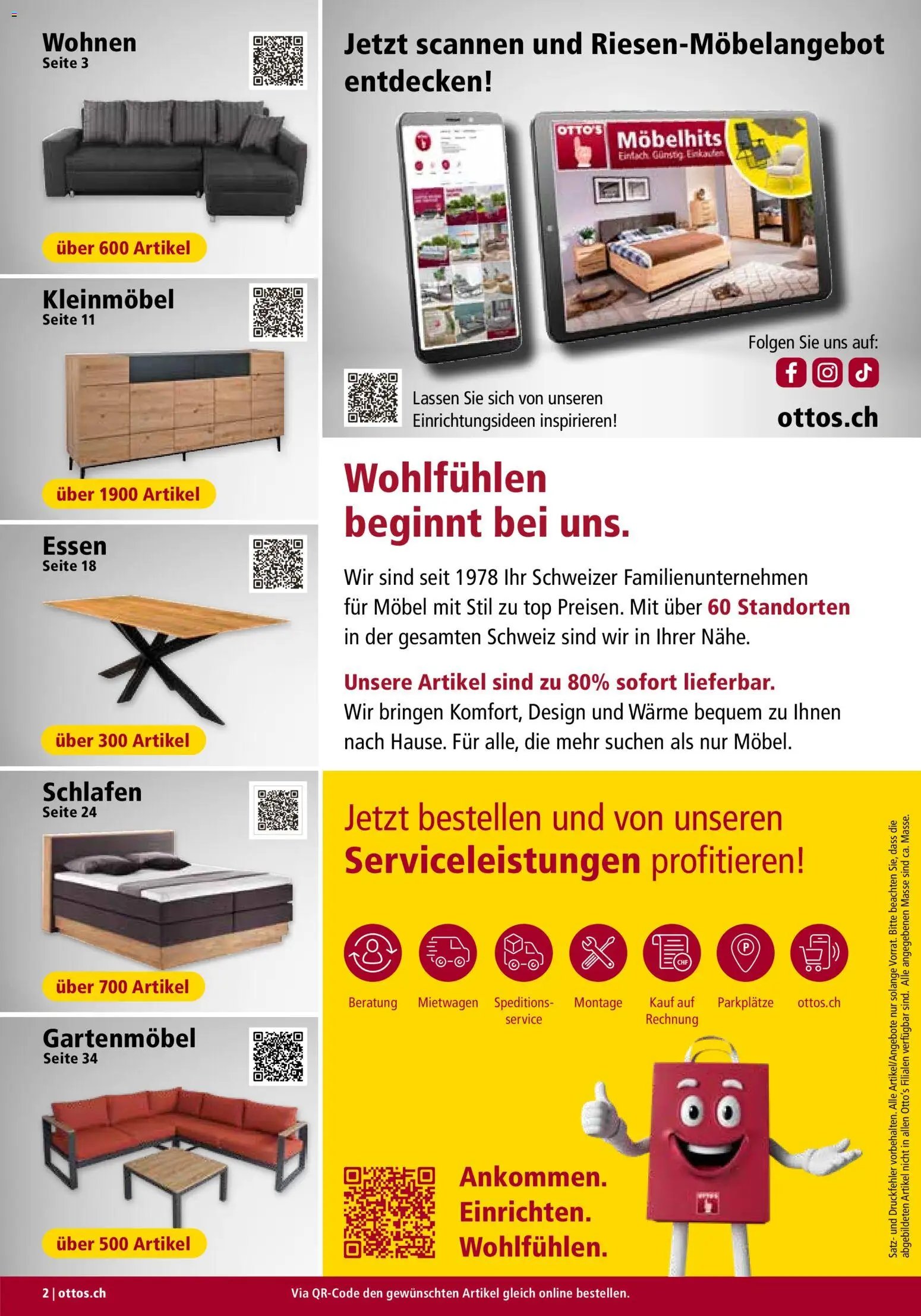 Otto's Aktionen Möbelflyer (2026-05-01 - 2026-06-30)