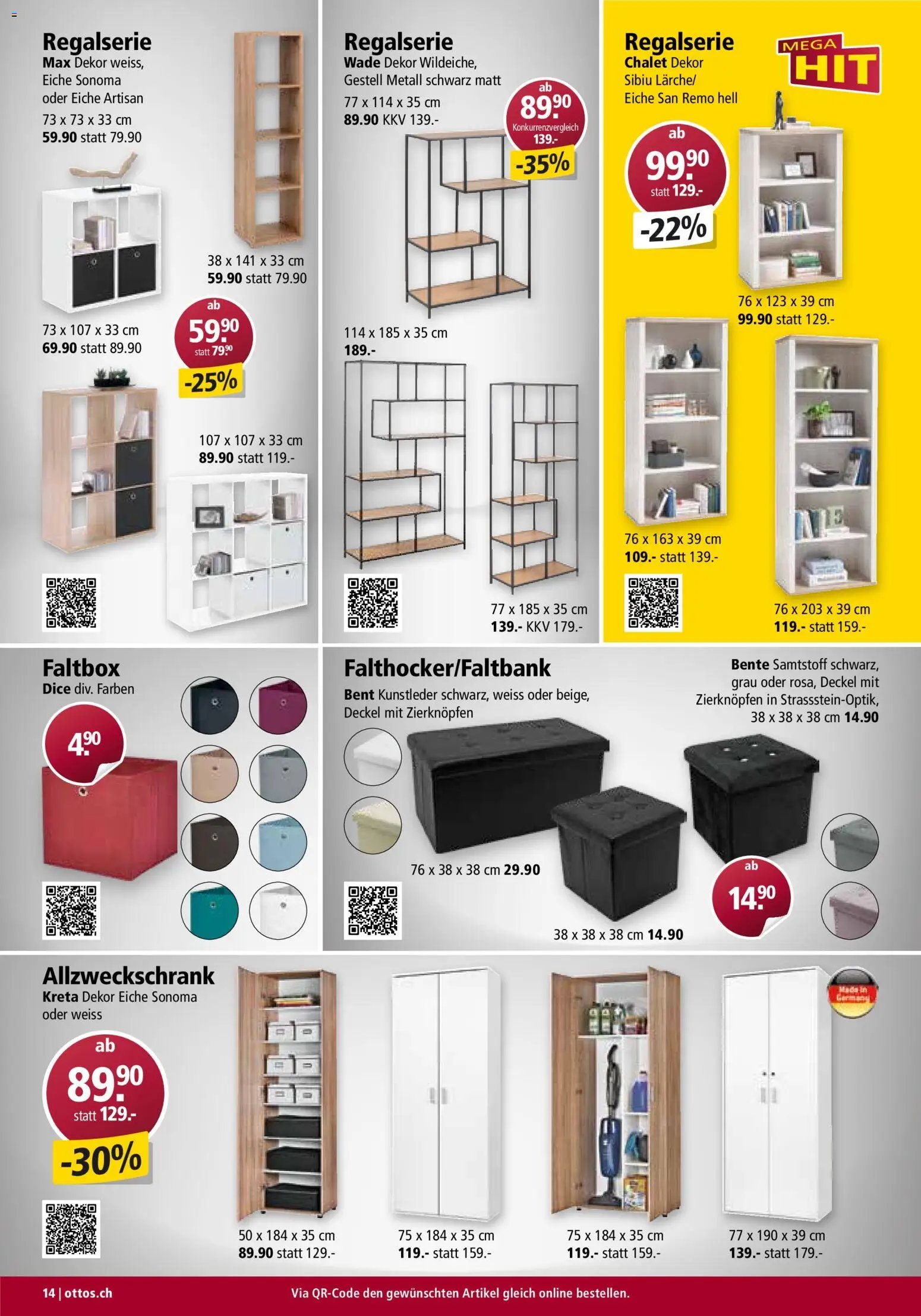 Otto's Aktionen Möbelflyer (2026-05-01 - 2026-06-30)