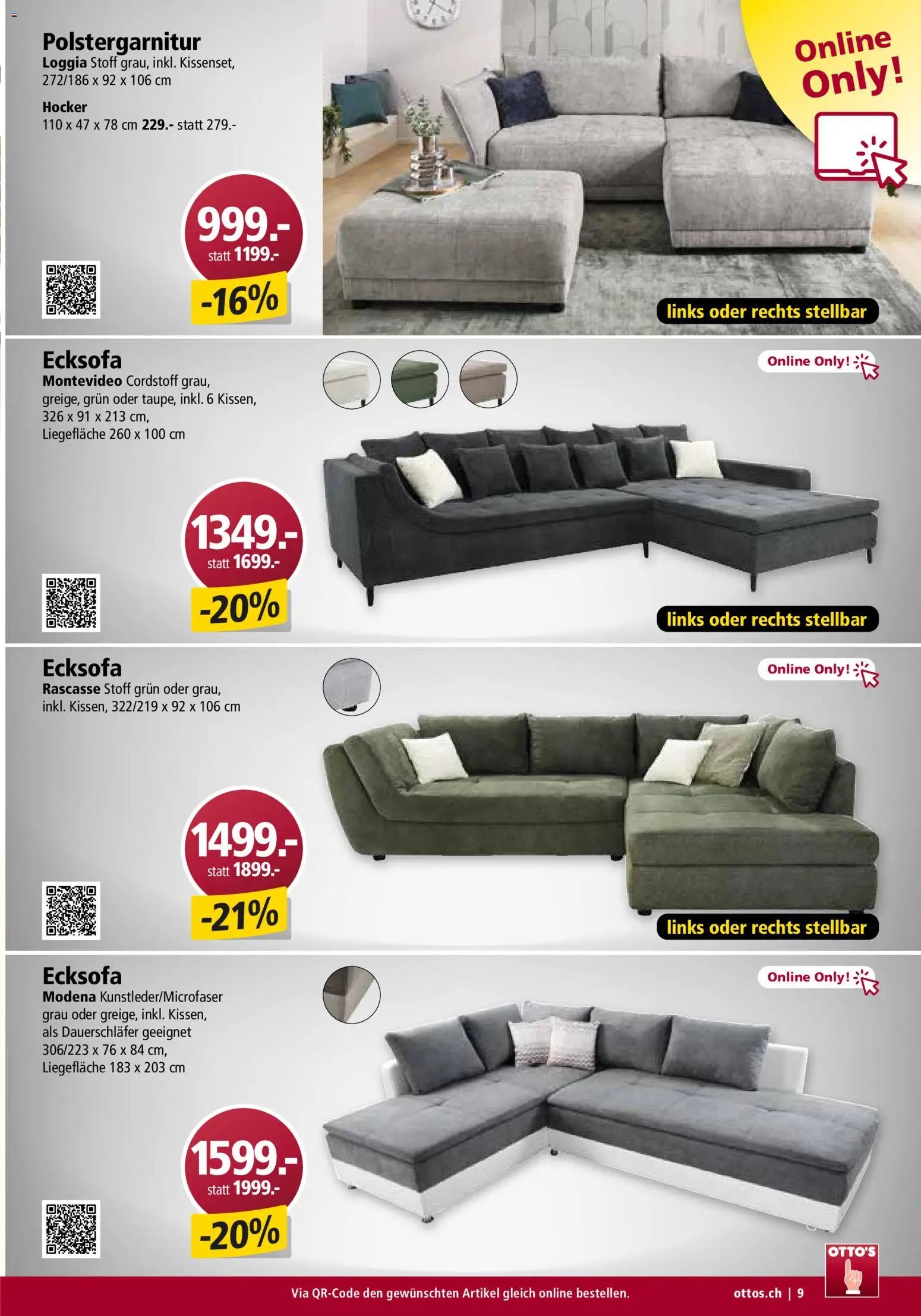 Otto's Aktionen Möbelflyer (2026-05-01 - 2026-06-30)