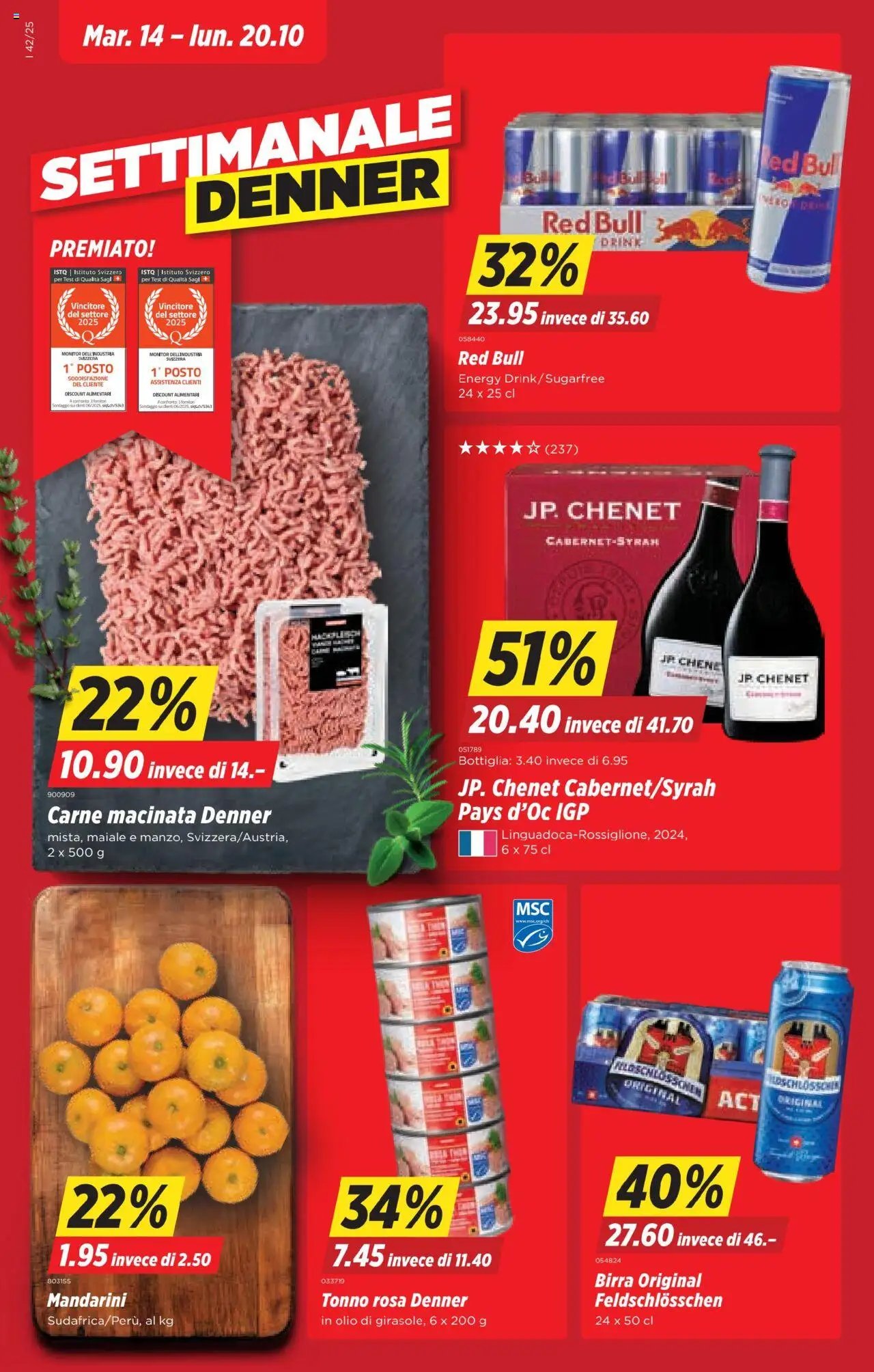 Denner Aktionen IT (2025-10-14 - 2025-10-20)