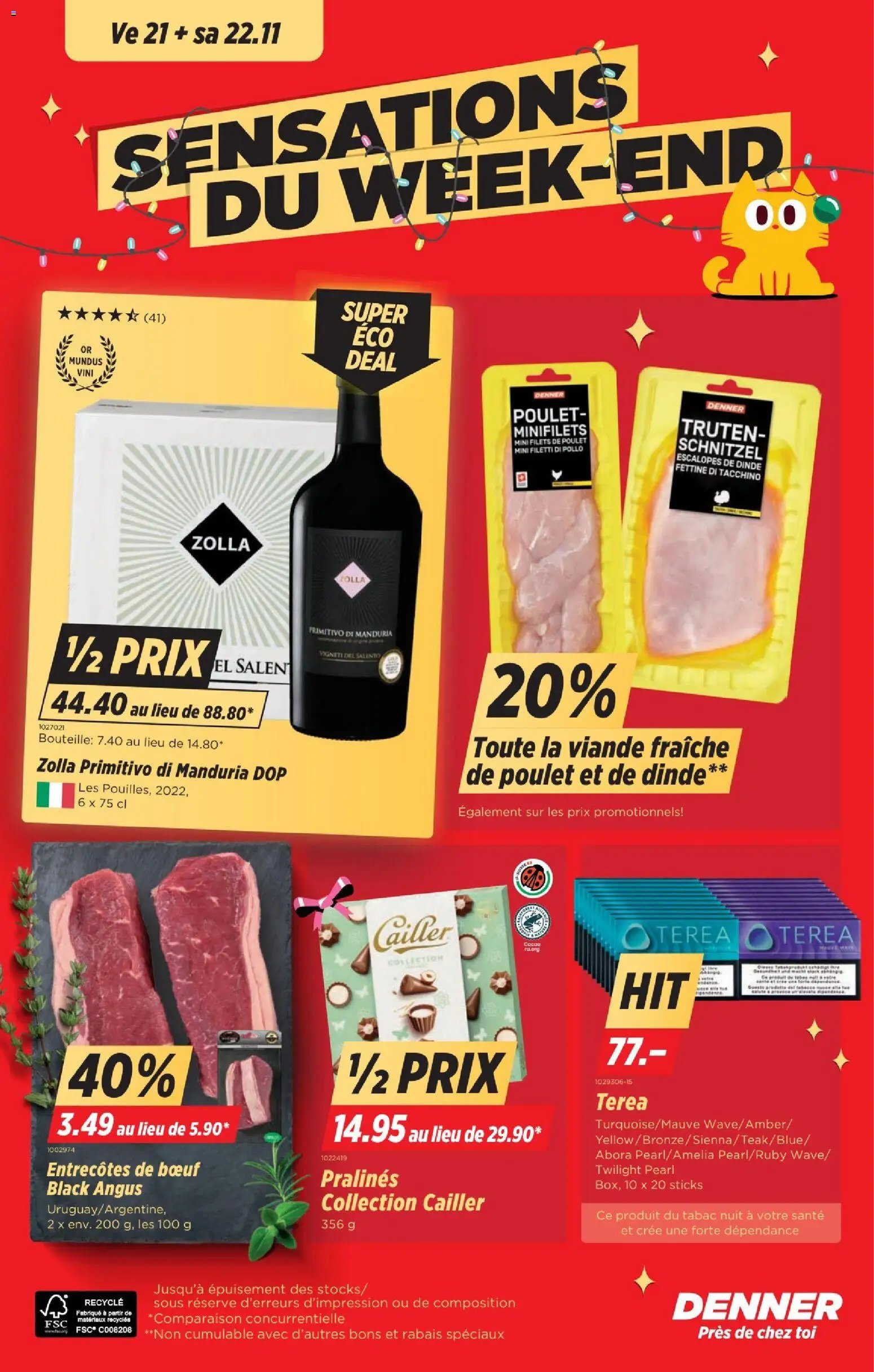 Denner Aktionen FR (2025-11-18 - 2025-11-24) | 24