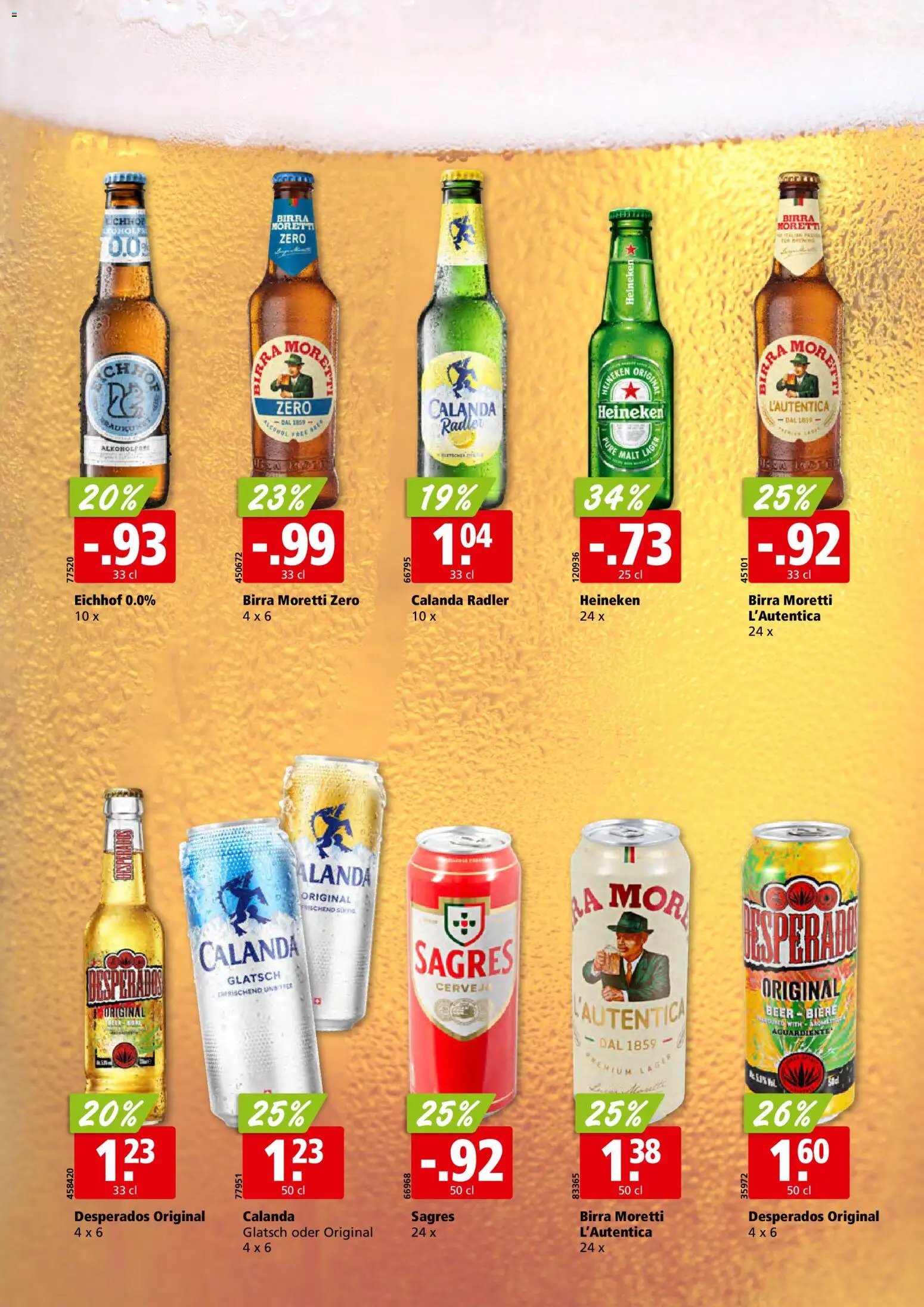 Aligro Aktionen Schlieren, Gossau SG, Frauenfeld, Rapperswil-Jona, Sargans, Bern, Brüttisellen, Pratteln, Emmen, Spreitenbach (2026-02-02 - 2026-02-07)