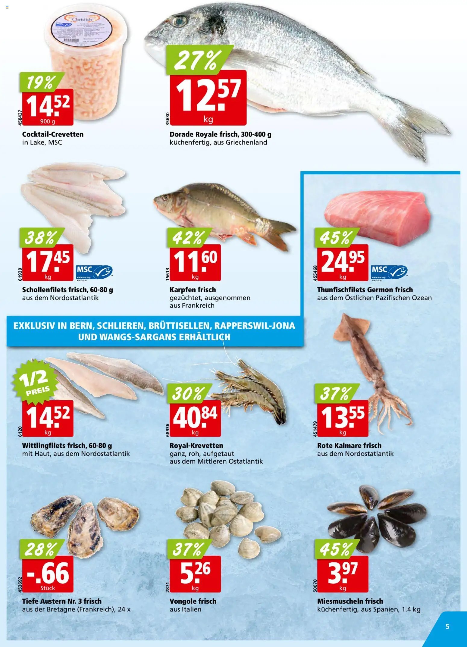 Aligro Aktionen Schlieren, Gossau SG, Frauenfeld, Rapperswil-Jona, Sargans, Bern, Brüttisellen, Pratteln, Emmen, Spreitenbach (2026-02-02 - 2026-02-07)