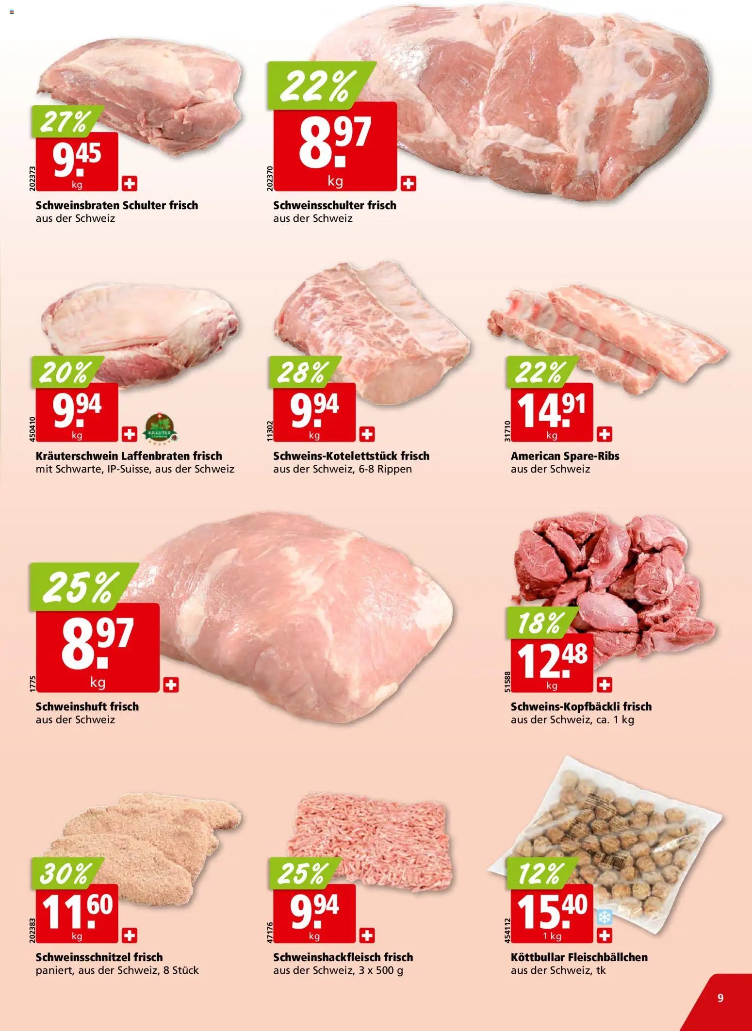 Aligro Aktionen Schlieren, Gossau SG, Frauenfeld, Rapperswil-Jona, Sargans, Bern, Brüttisellen, Pratteln, Emmen, Spreitenbach (2026-02-02 - 2026-02-07)