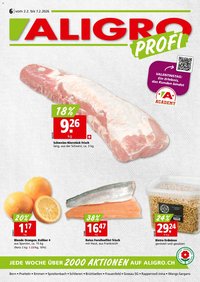 Aligro Aktionen Schlieren, Gossau SG, Frauenfeld, Rapperswil-Jona, Sargans, Bern, Brüttisellen, Pratteln, Emmen, Spreitenbach (2026-02-02 - 2026-02-07)