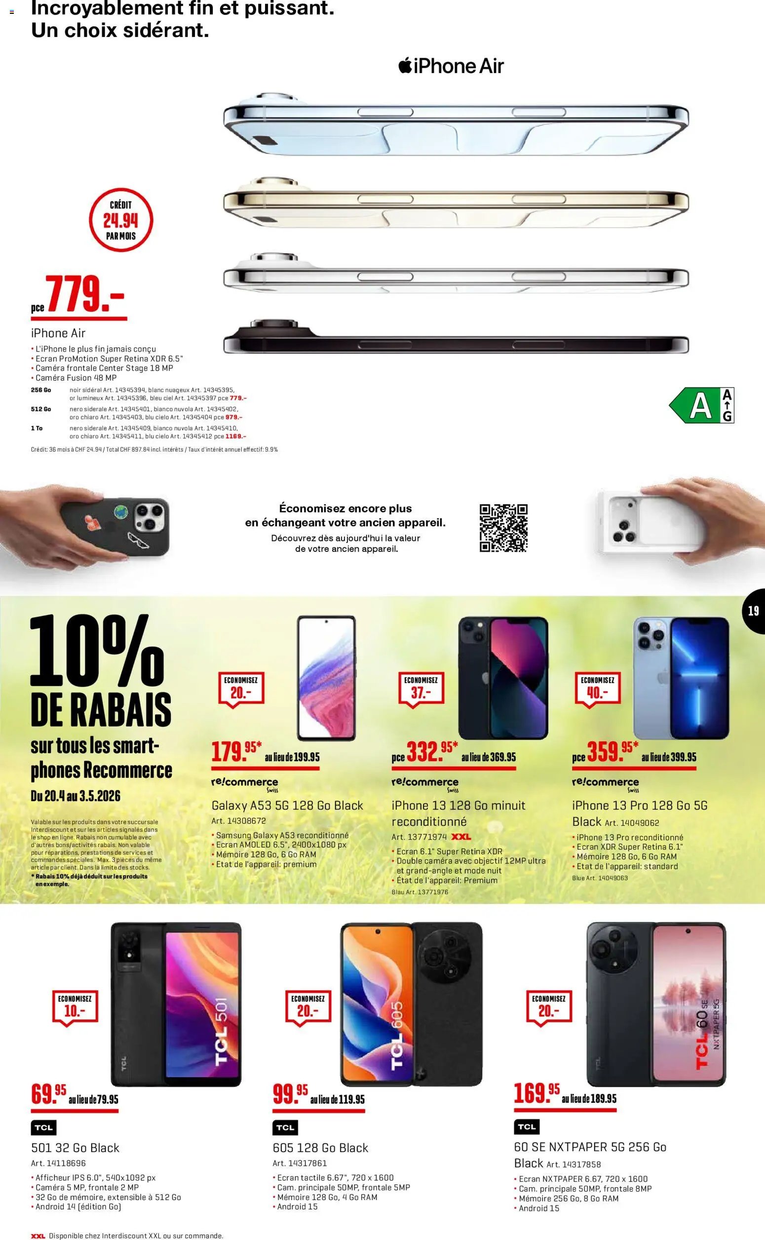 Interdiscount aktionen 20% de rabais FR (2026-04-27 - 2026-05-03)
