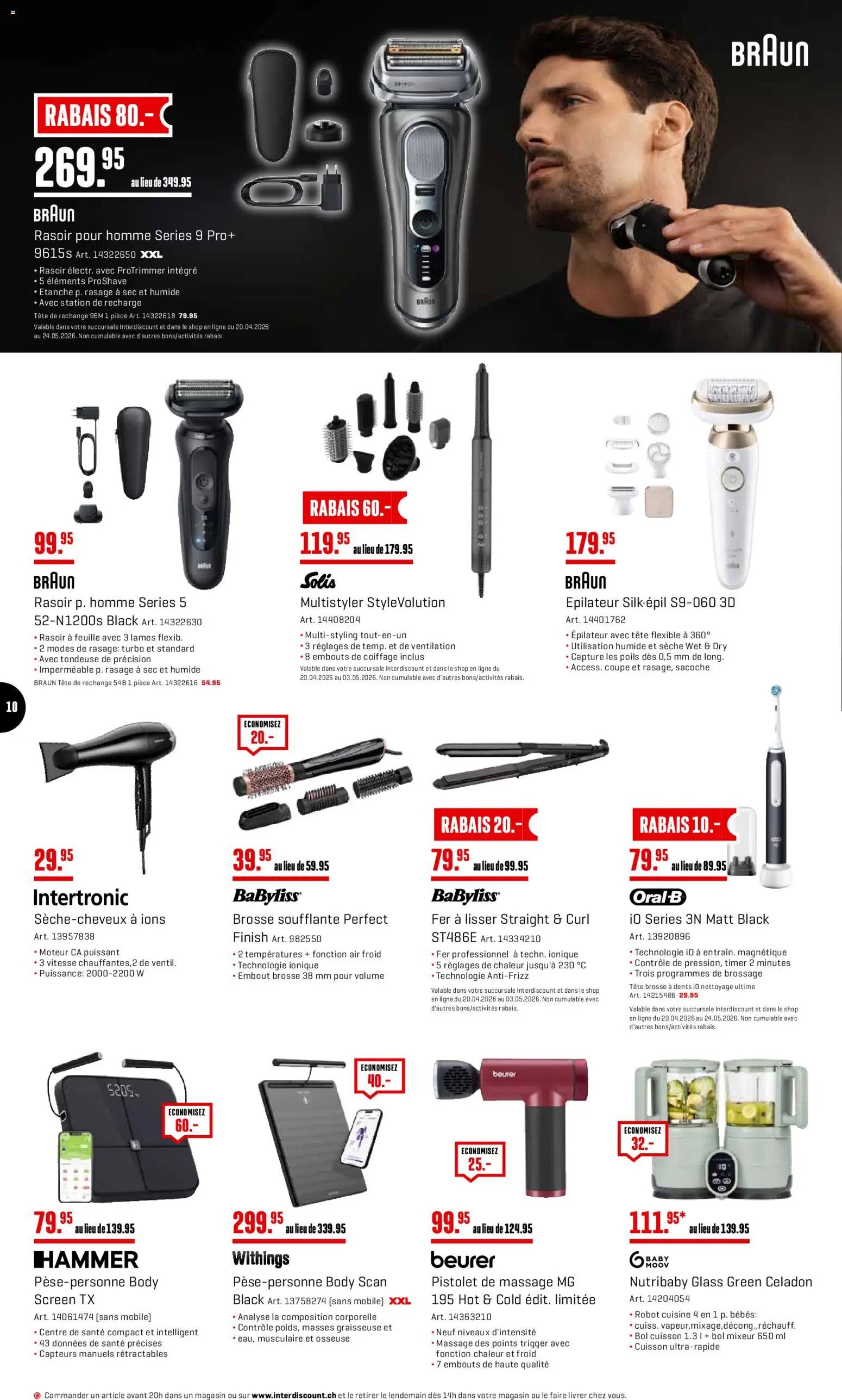 Interdiscount aktionen 20% de rabais FR (2026-04-27 - 2026-05-03)