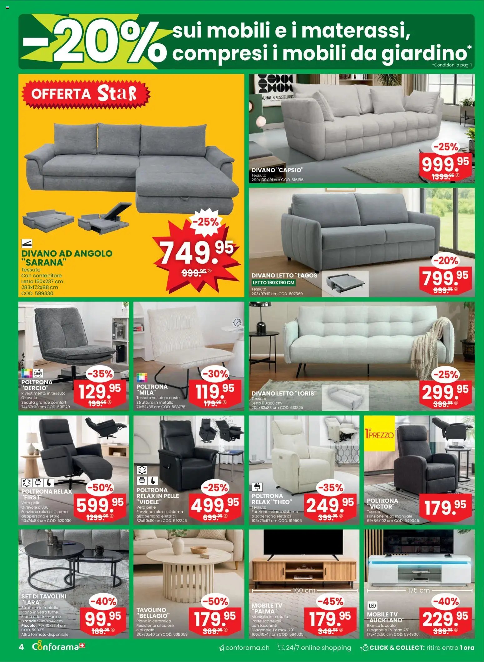 Conforama aktionen IT (2026-04-08 - 2026-04-21)