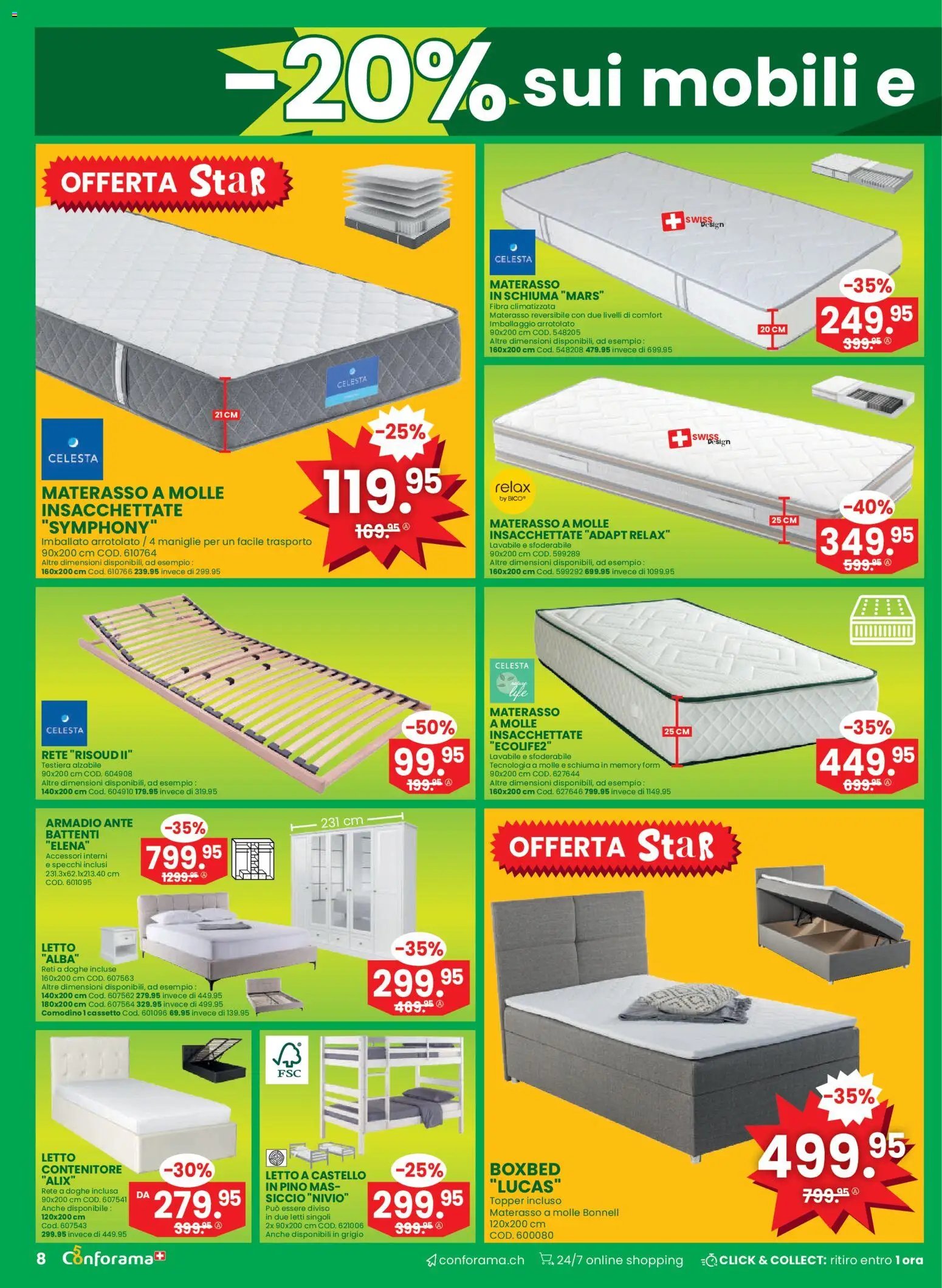 Conforama aktionen IT (2026-04-08 - 2026-04-21)