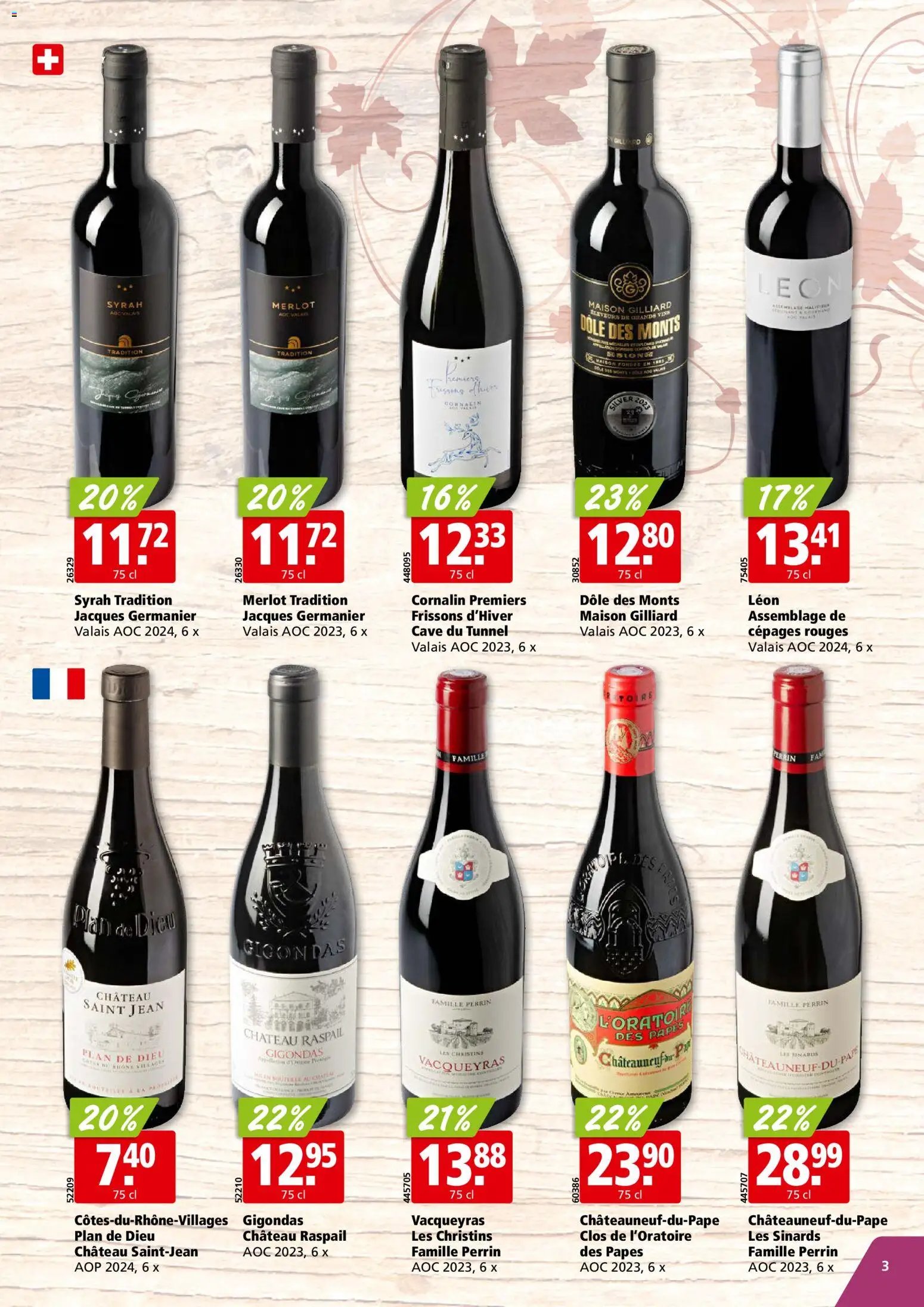 Aligro aktionen Wein Matran