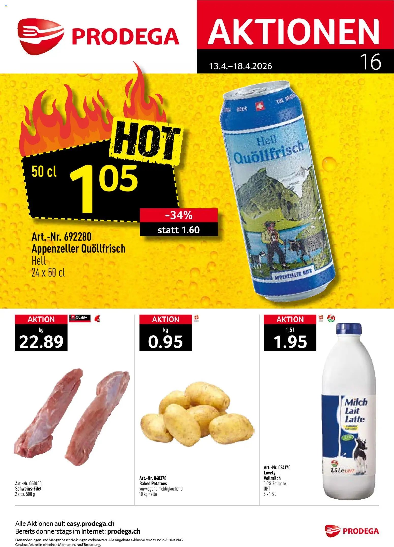 Prodega aktionen (2026-04-13 - 2026-04-18)