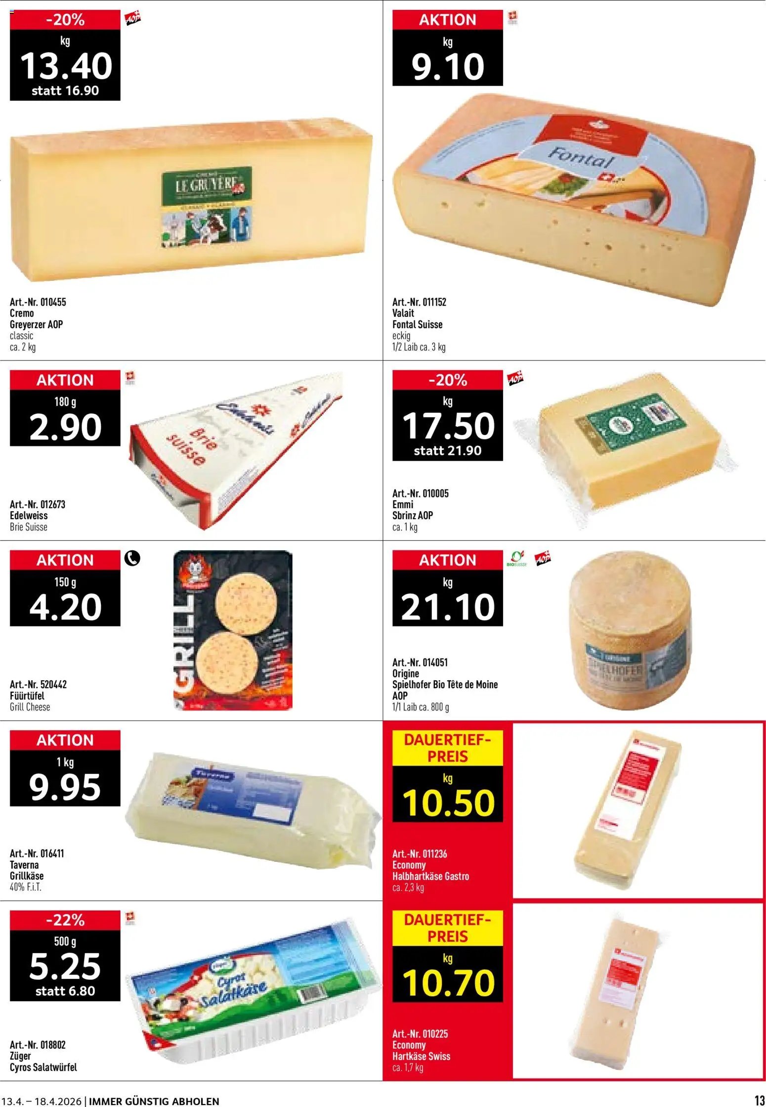 Prodega aktionen (2026-04-13 - 2026-04-18)