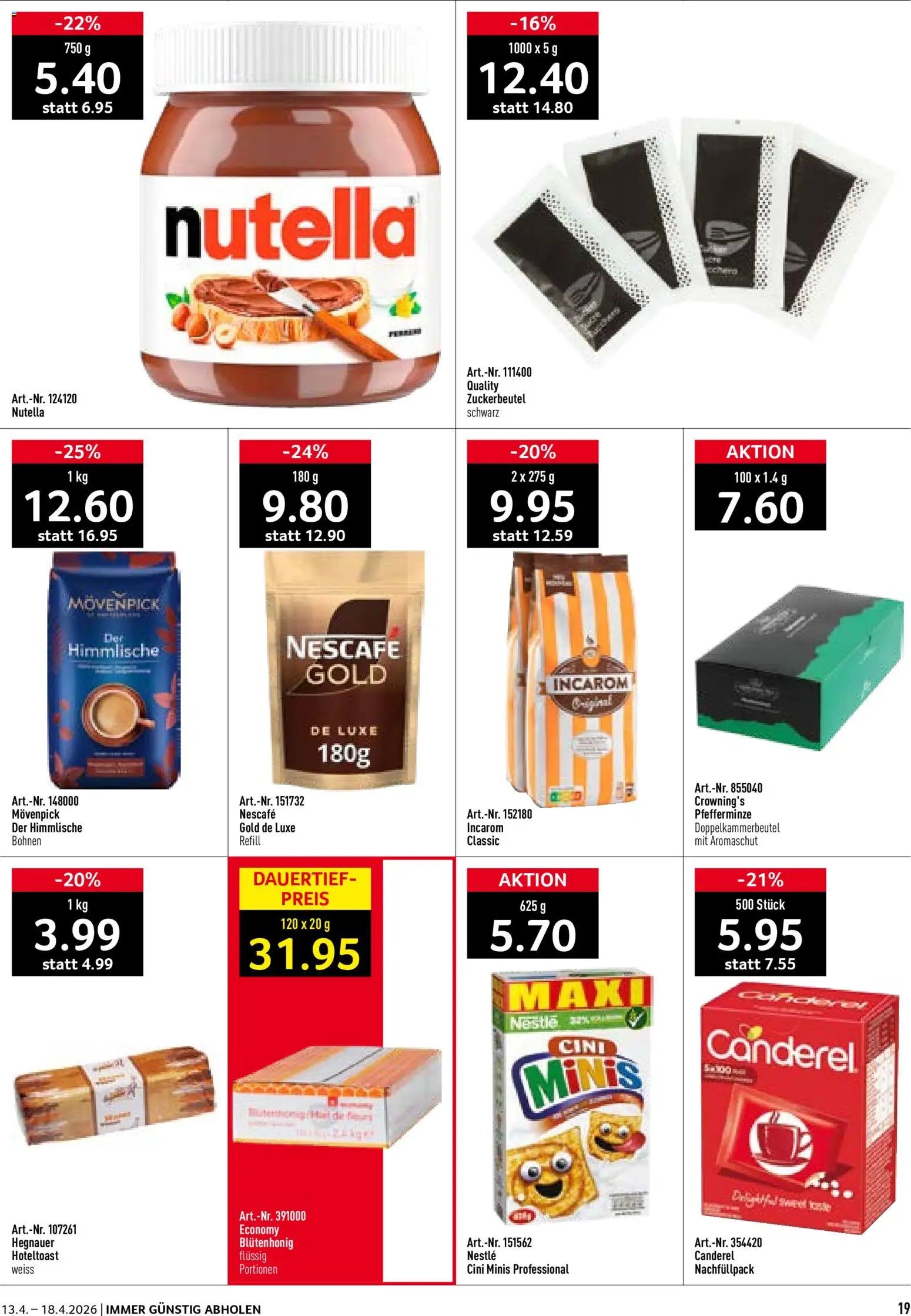 Prodega aktionen (2026-04-13 - 2026-04-18)