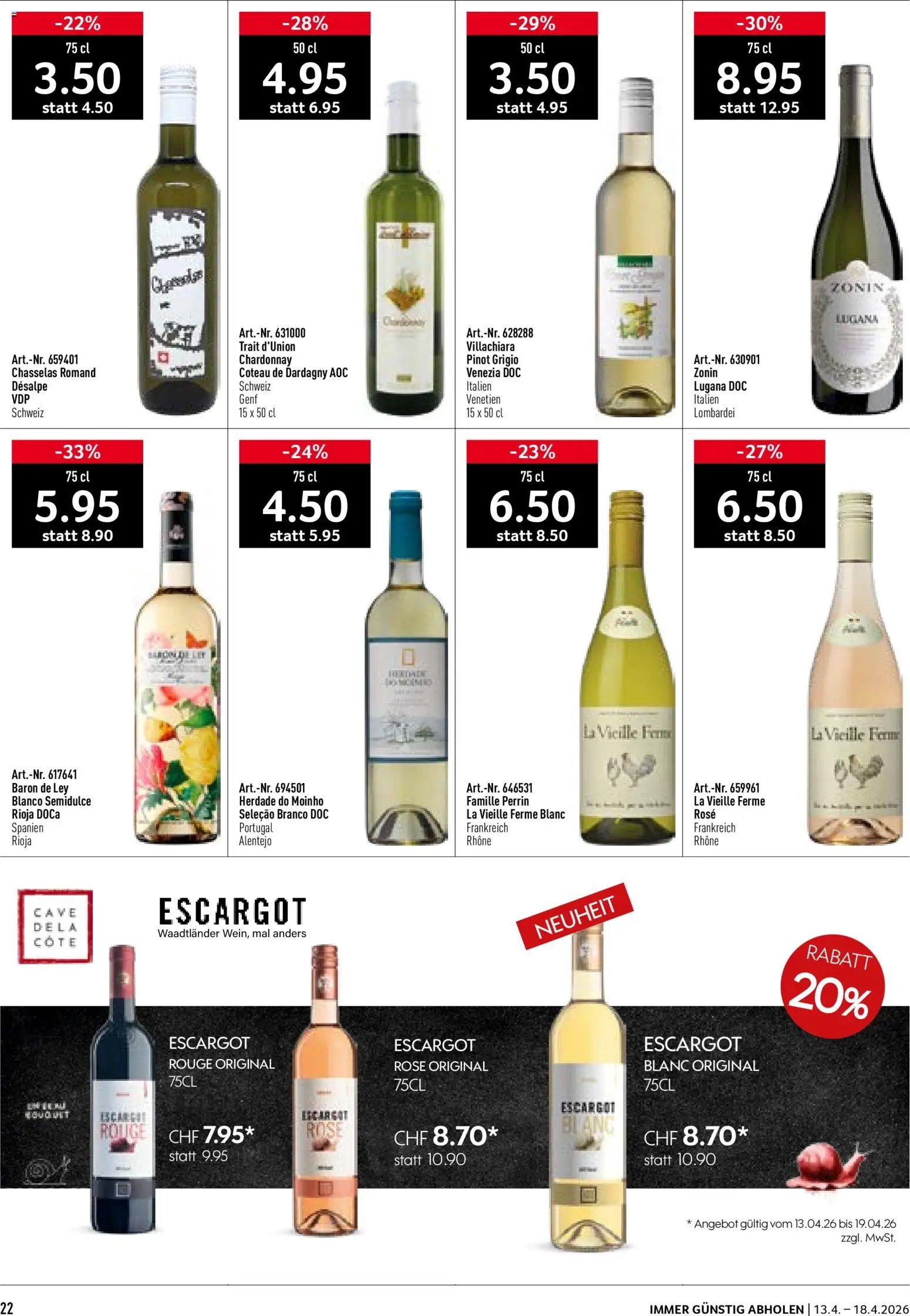 Prodega aktionen (2026-04-13 - 2026-04-18)