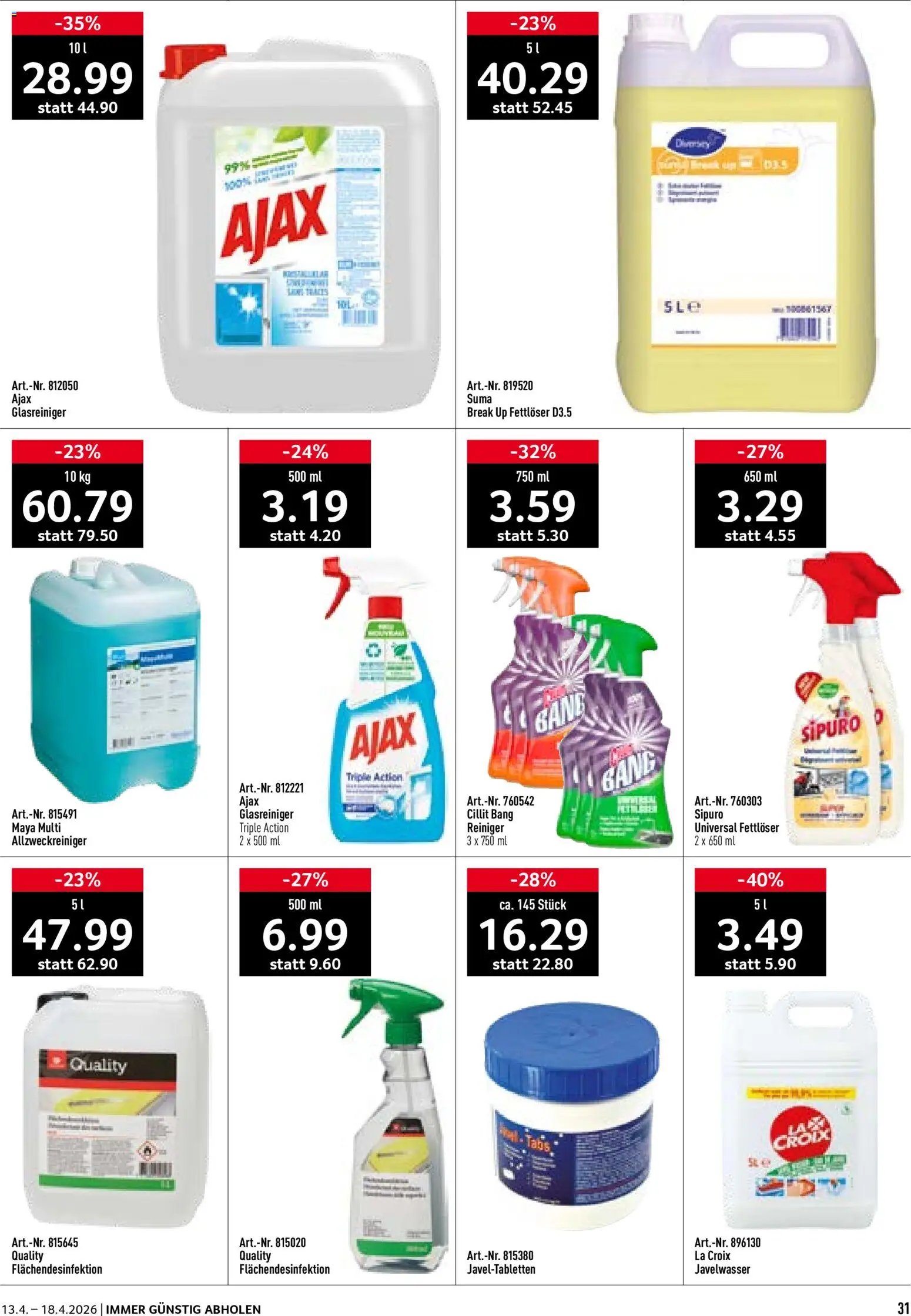 Prodega aktionen (2026-04-13 - 2026-04-18)