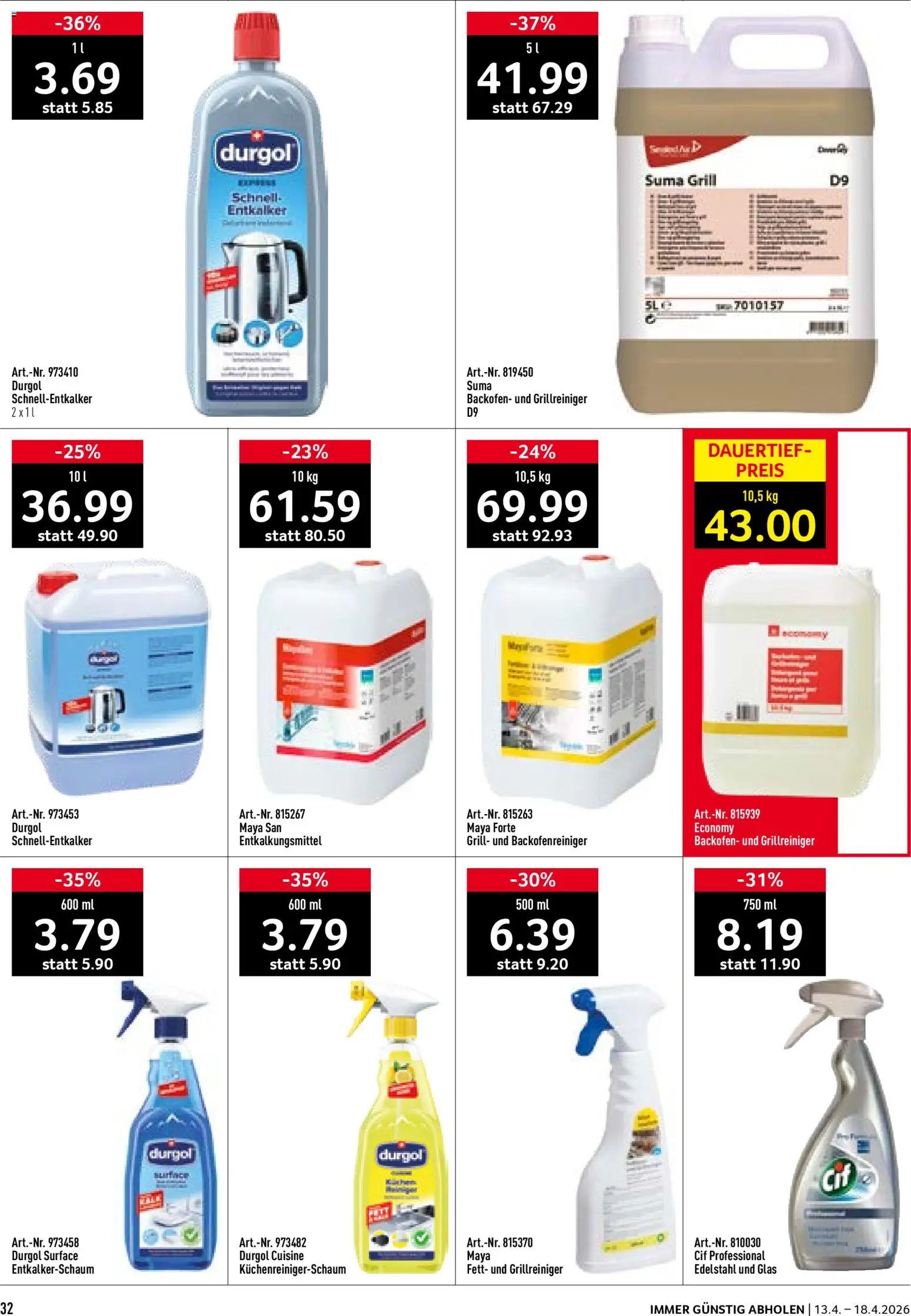 Prodega aktionen (2026-04-13 - 2026-04-18)