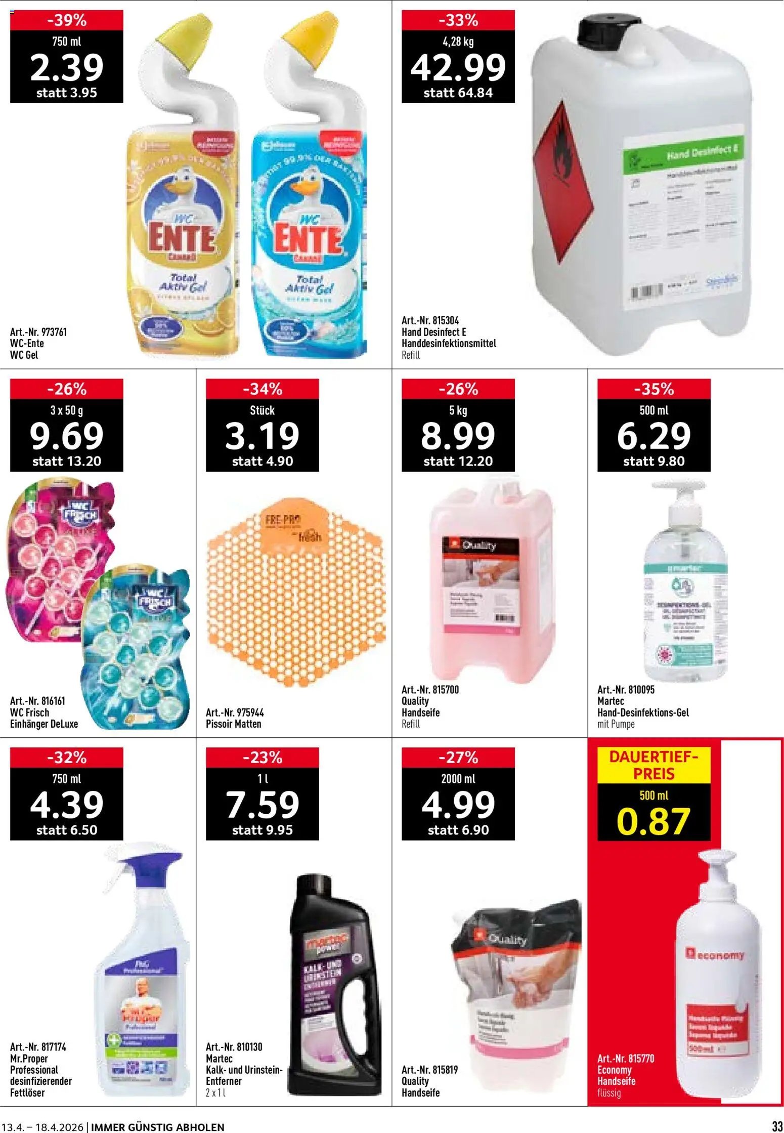 Prodega aktionen (2026-04-13 - 2026-04-18)