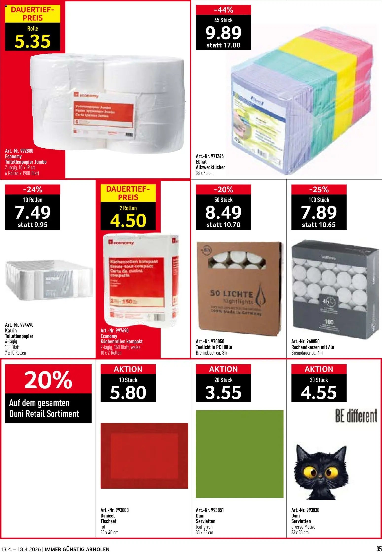 Prodega aktionen (2026-04-13 - 2026-04-18)