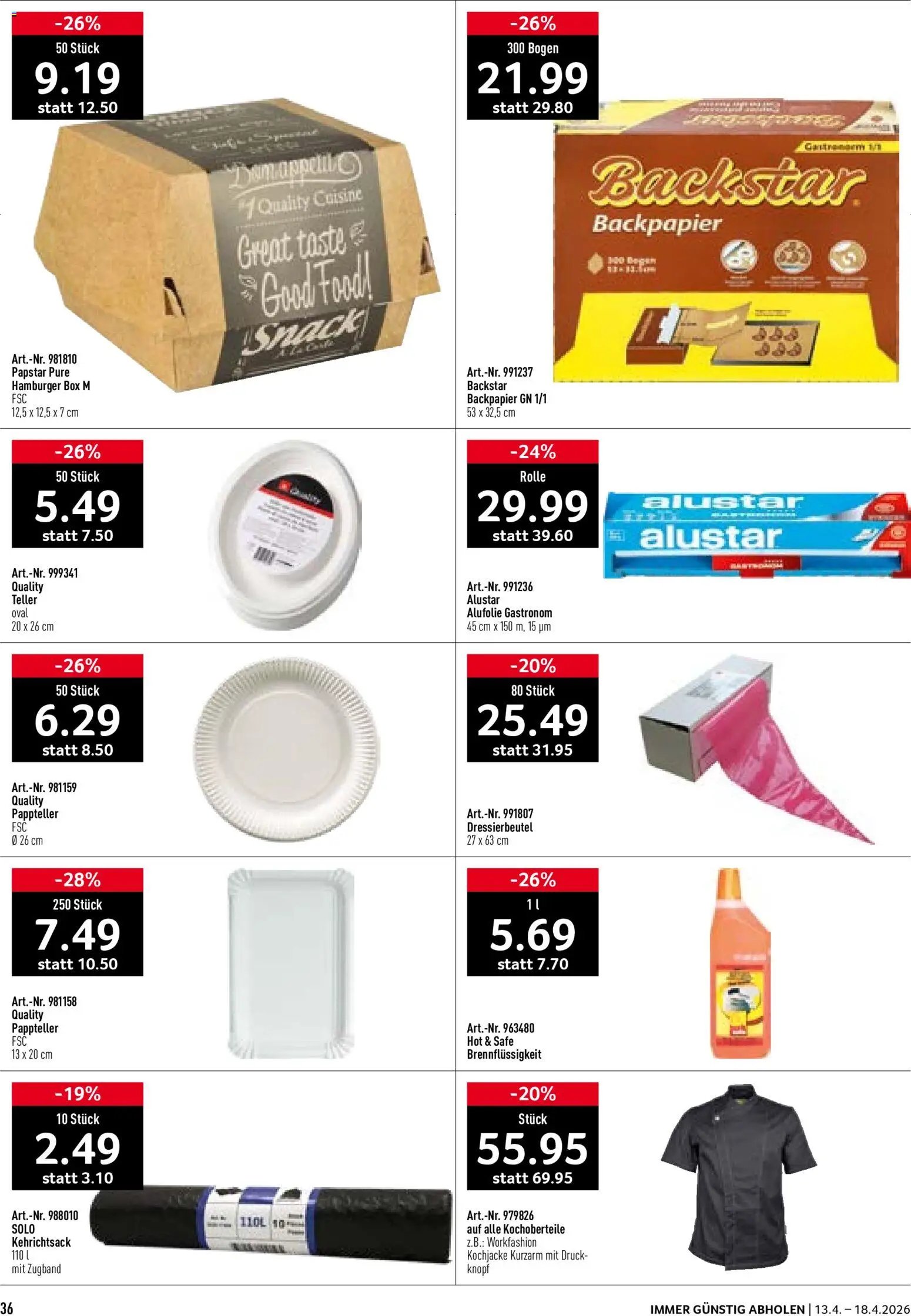 Prodega aktionen (2026-04-13 - 2026-04-18)