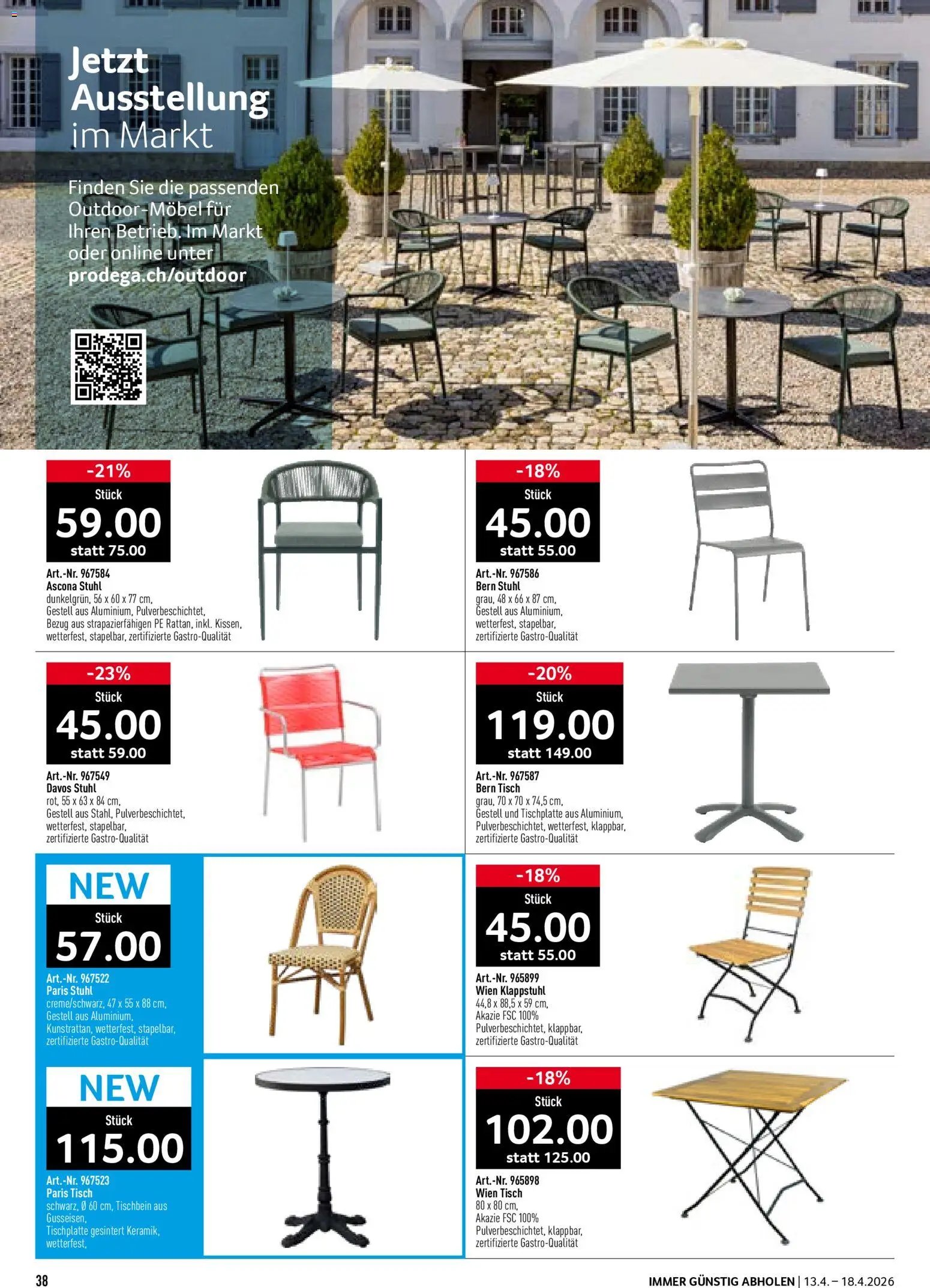Prodega aktionen (2026-04-13 - 2026-04-18)