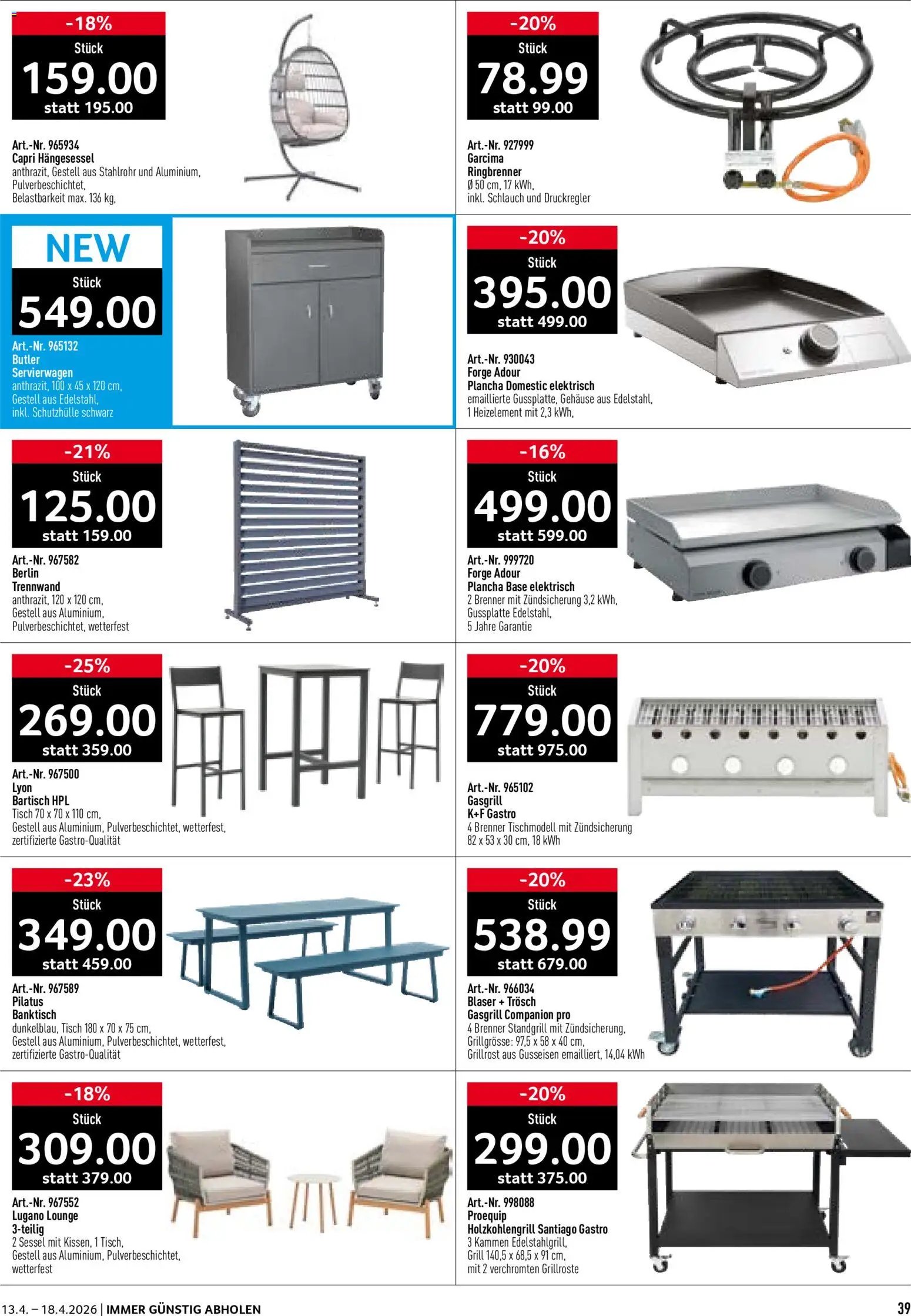 Prodega aktionen (2026-04-13 - 2026-04-18)