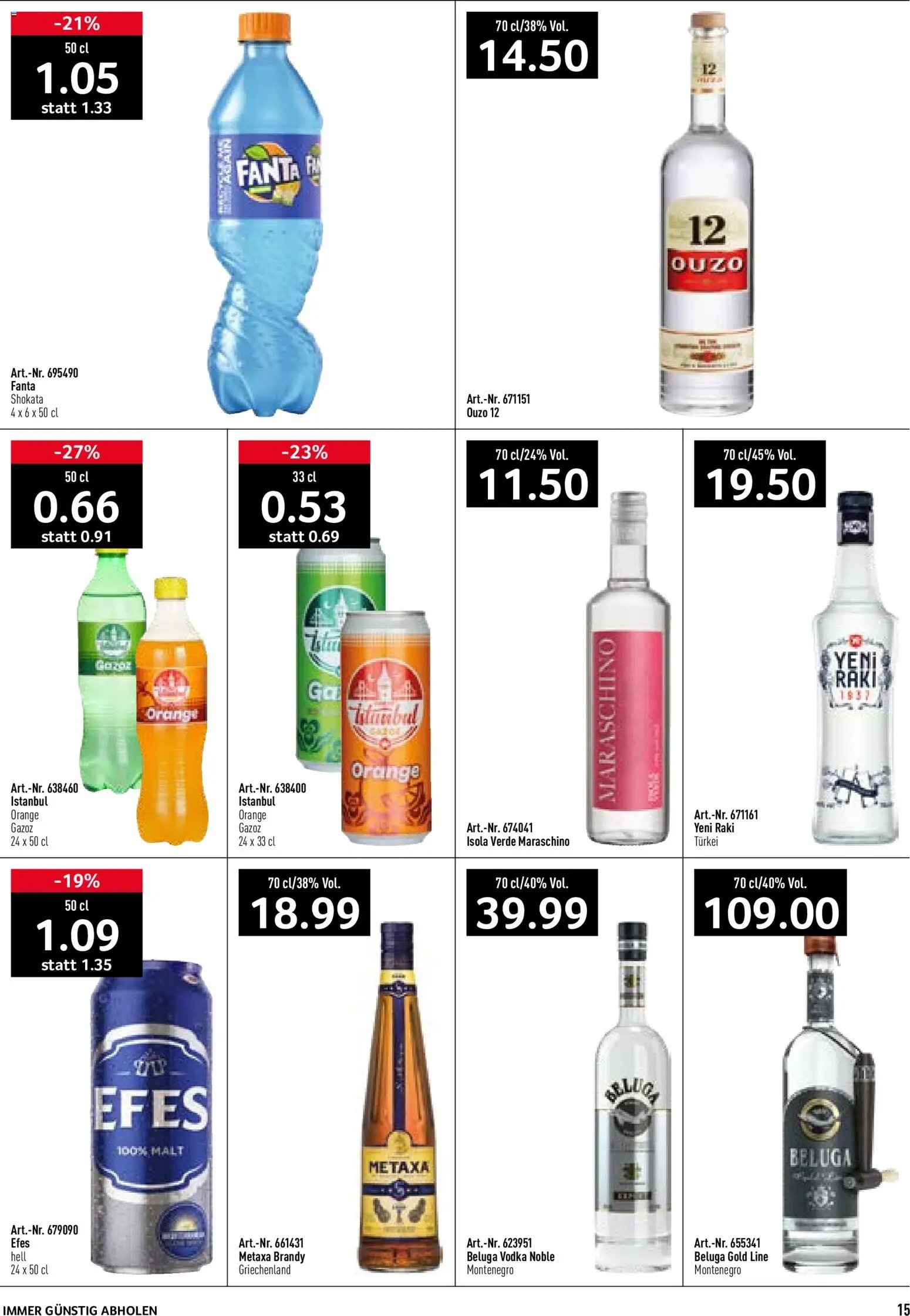 Prodega aktionen Sonne des Südens