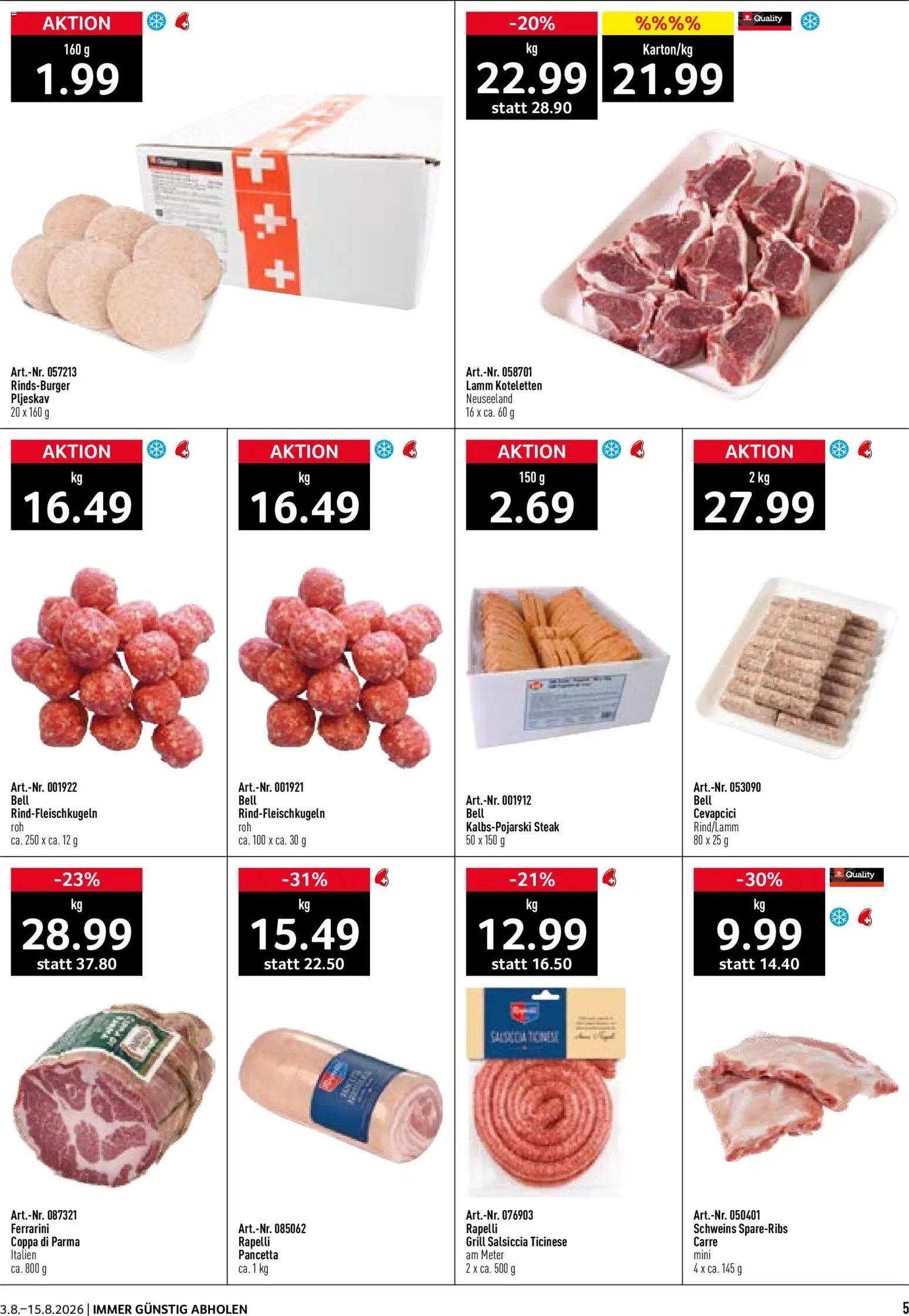 Prodega aktionen Sonne des Südens