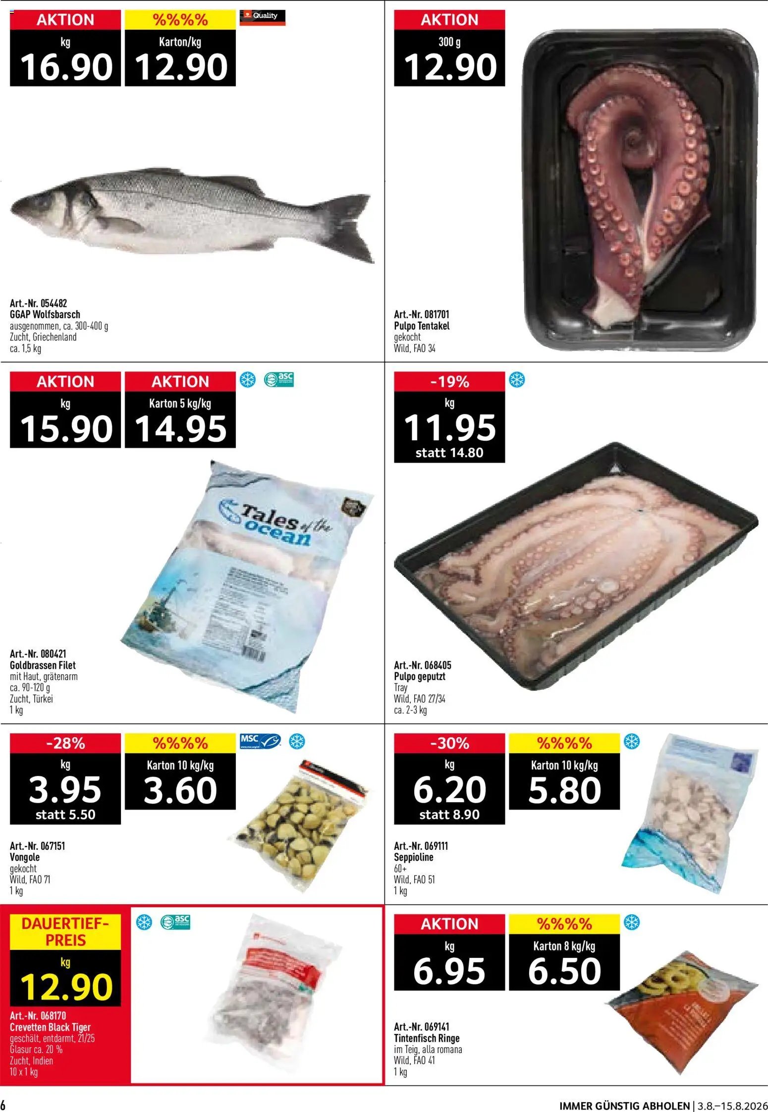 Prodega aktionen Sonne des Südens