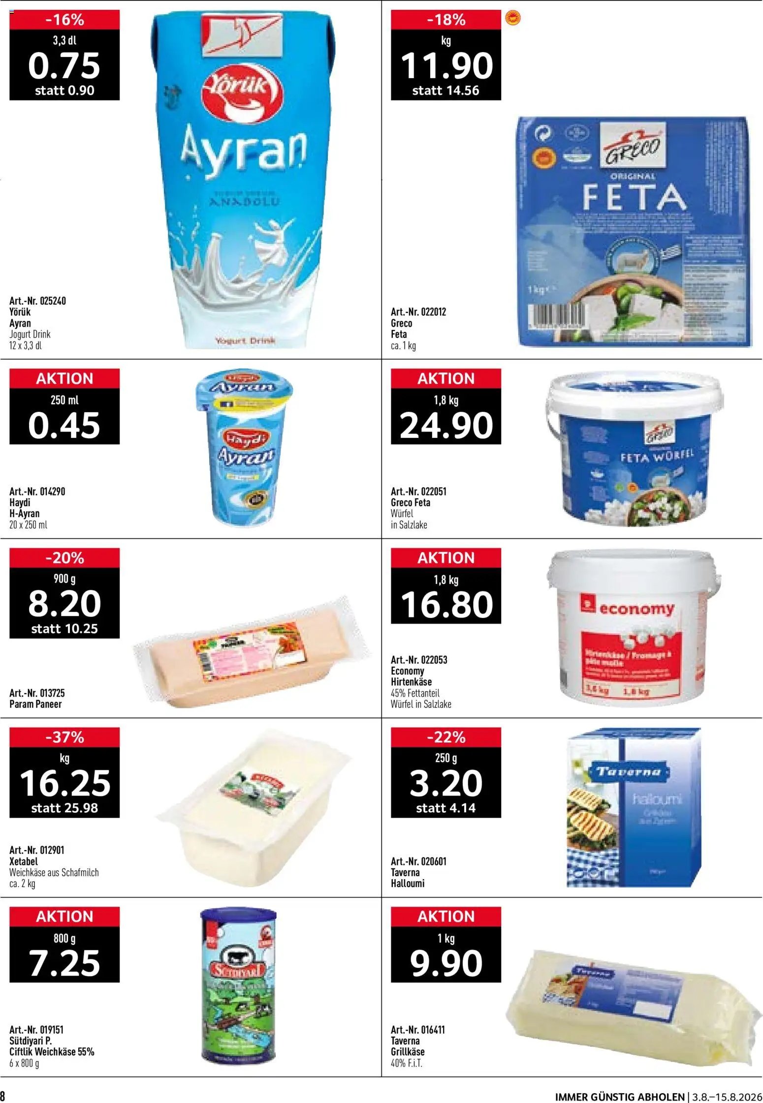 Prodega aktionen Sonne des Südens