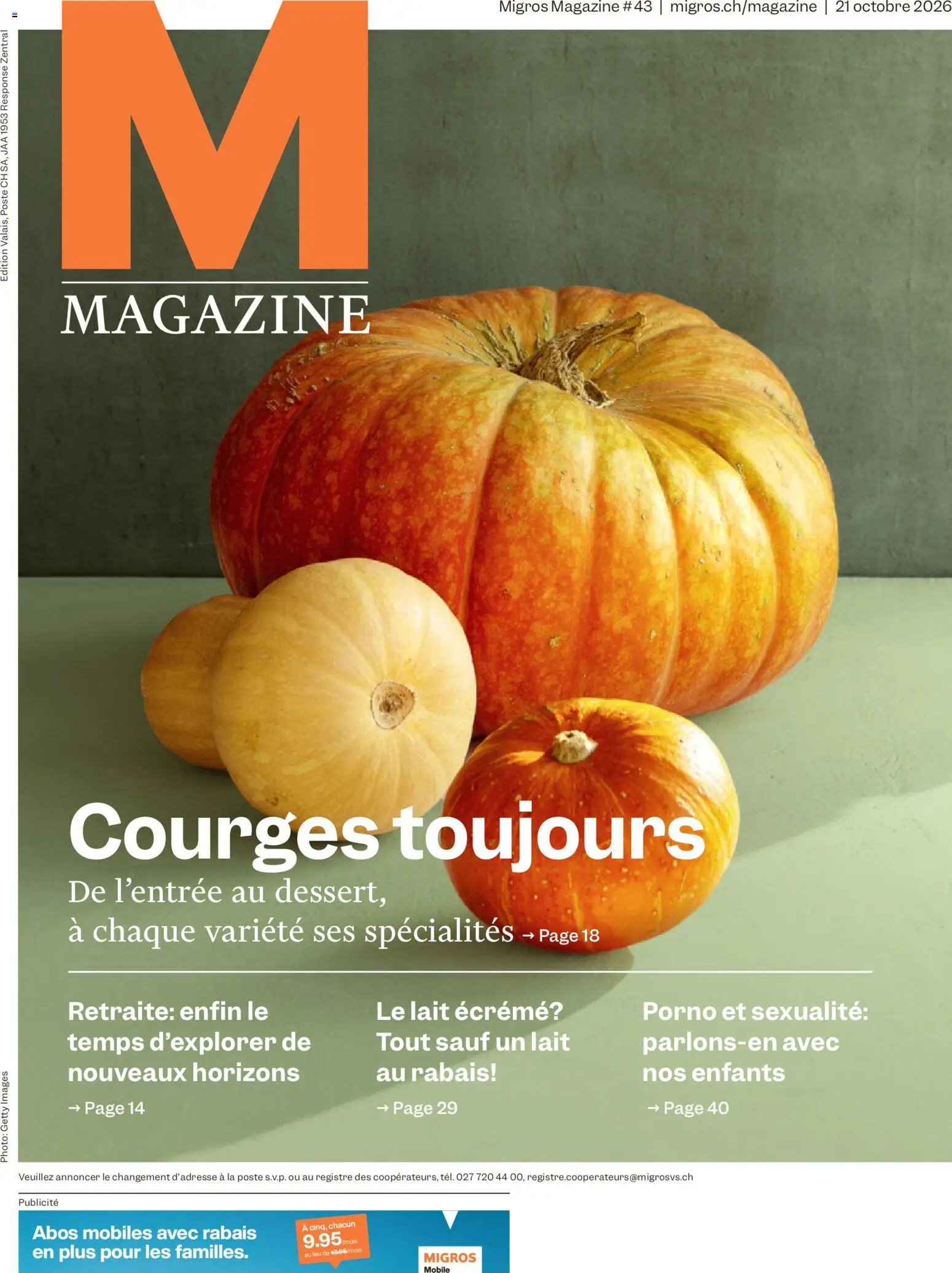 Migros aktionen Magazine FR
