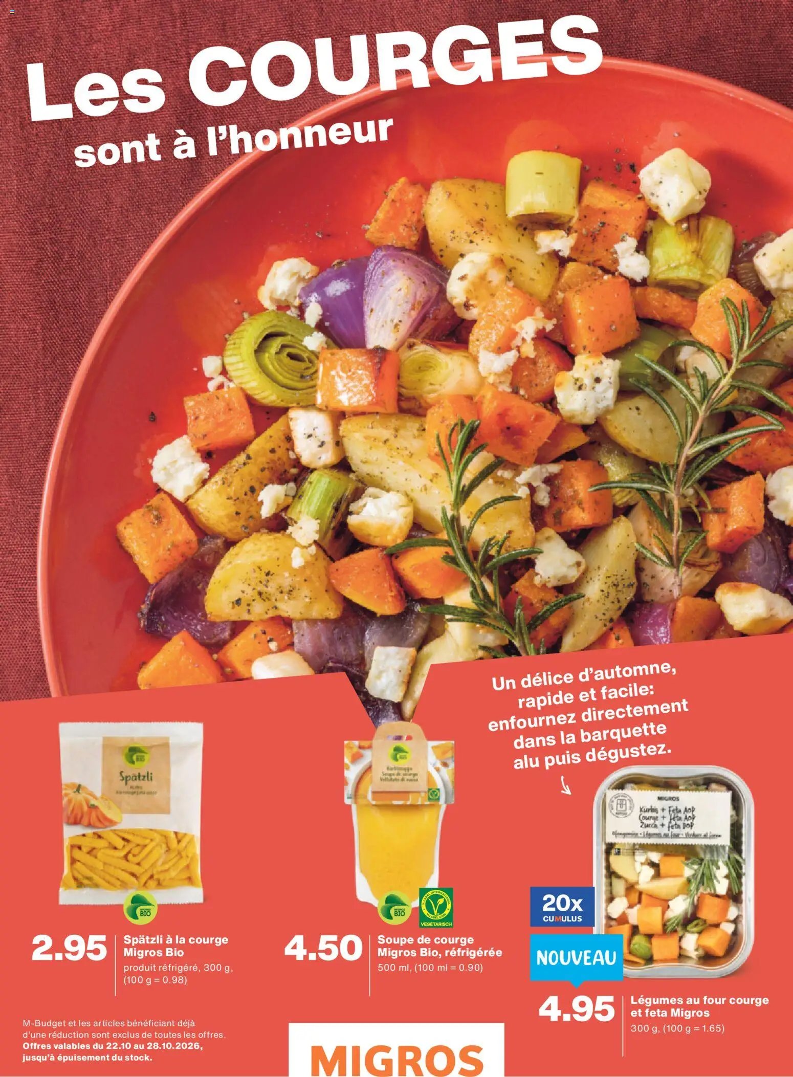 Migros aktionen Magazine FR