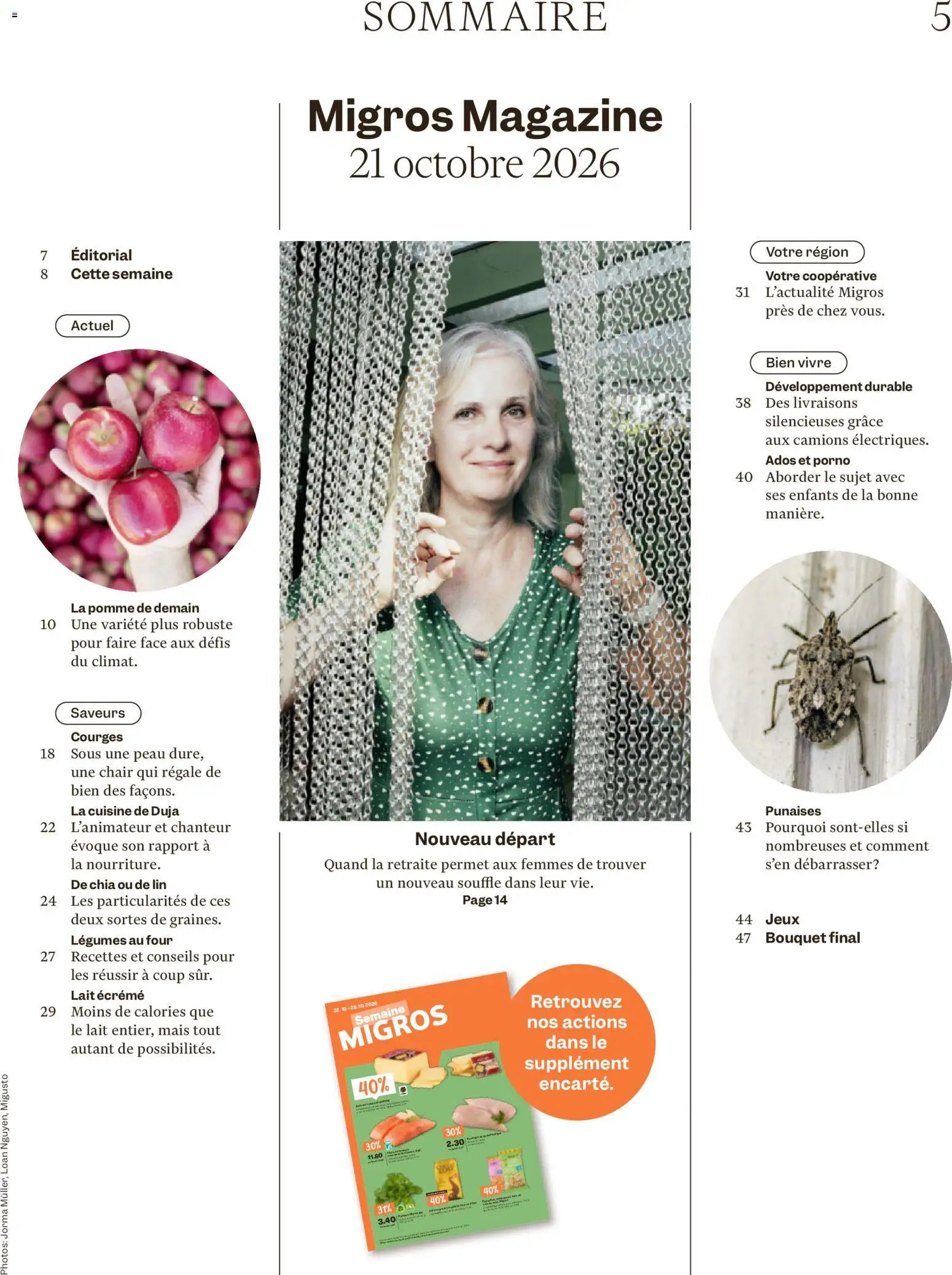 Migros aktionen Magazine FR