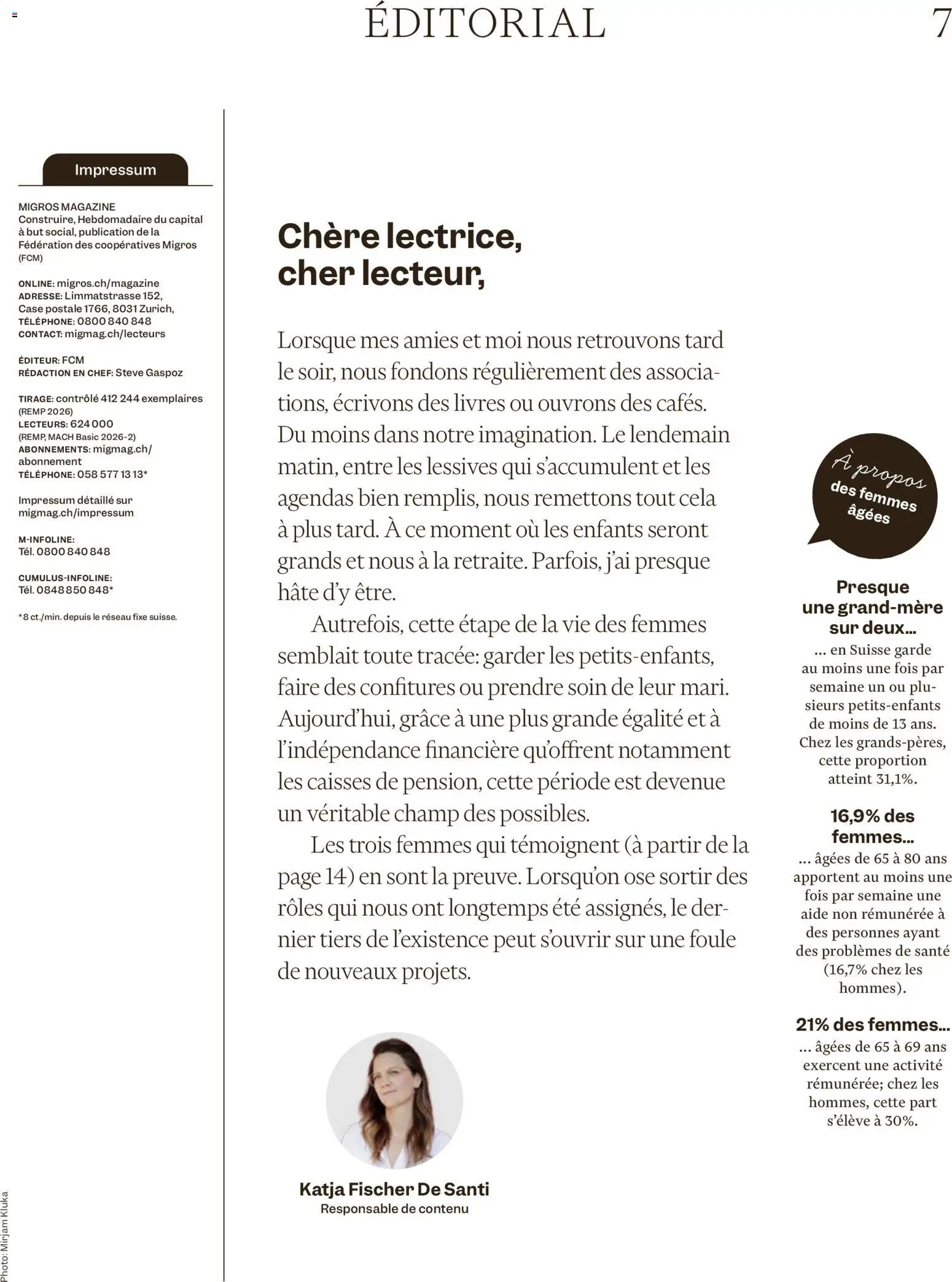 Migros aktionen Magazine FR