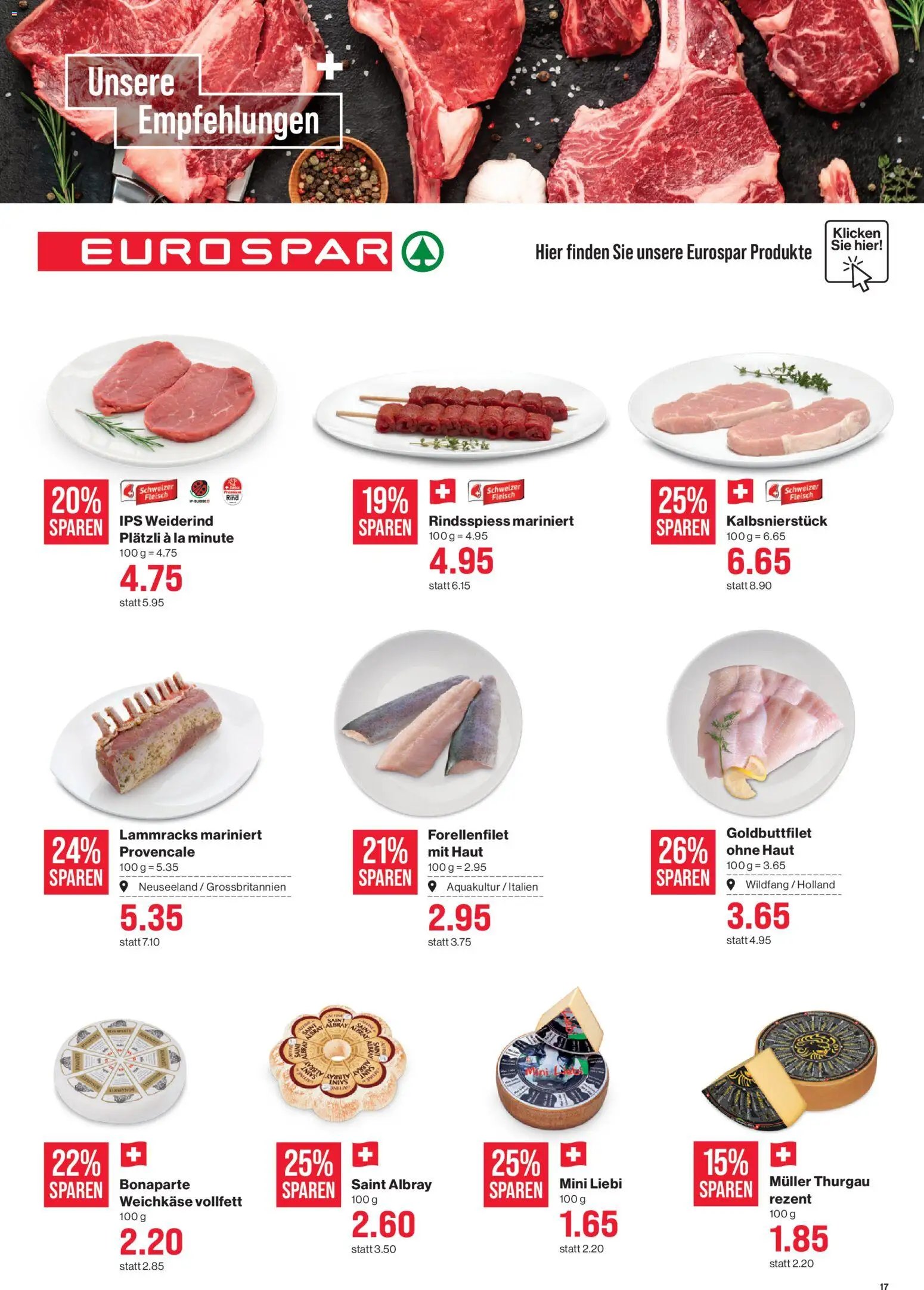 SPAR aktionen