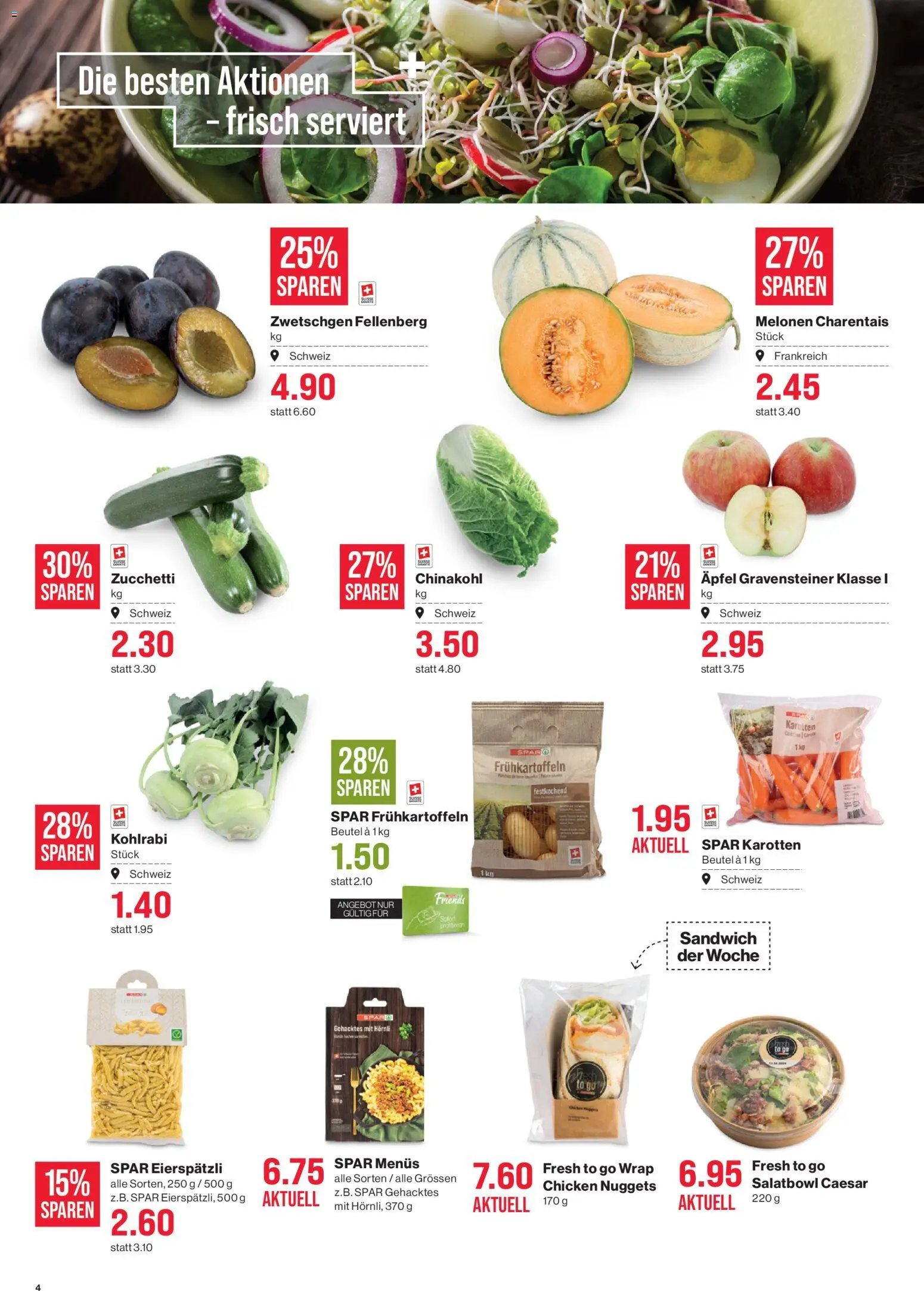 SPAR aktionen