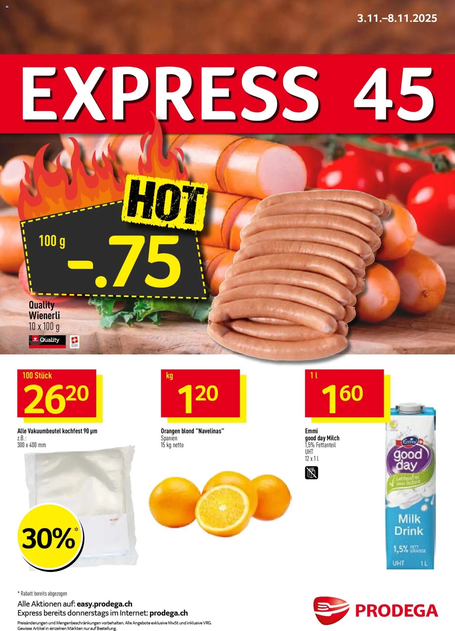 Prodega Aktionen (2025-11-03 - 2025-11-08)
