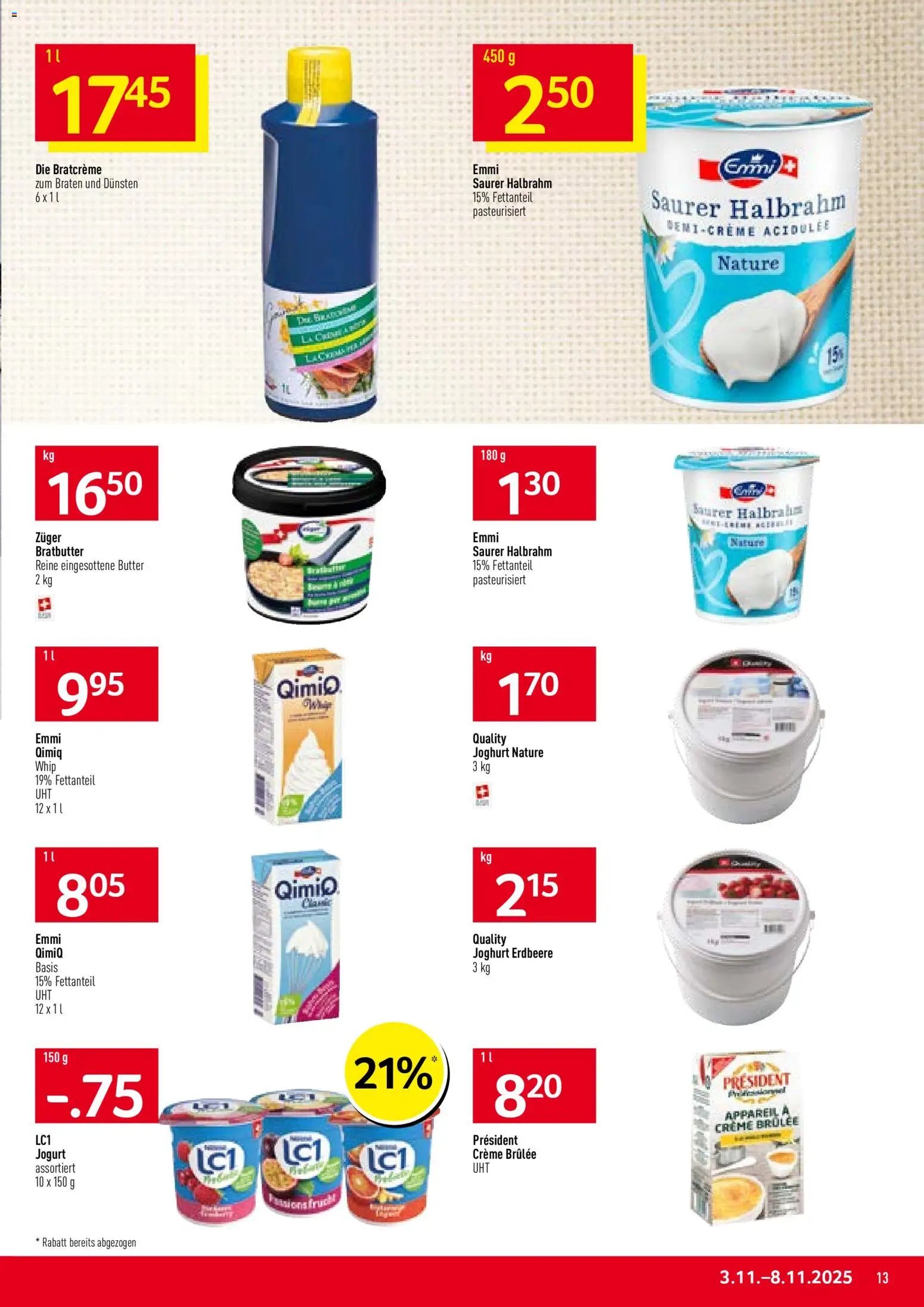 Prodega Aktionen (2025-11-03 - 2025-11-08)